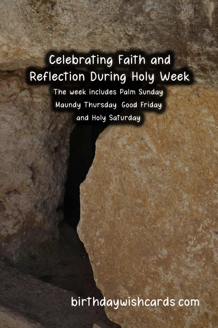 Celebrate Spirituality and Reflection on April 14-20 – Holy Week