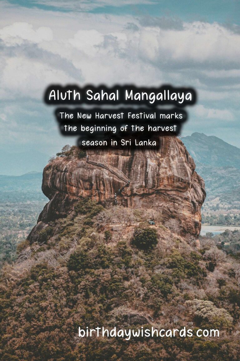 Celebrate The New Harvest Festival Aluth Sahal Mangallaya