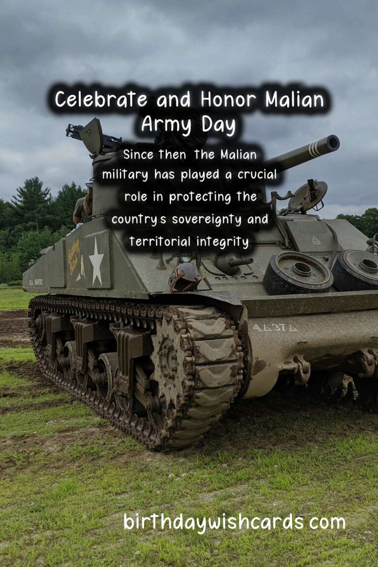 Celebrate and Honor Malian Army Day on January 20