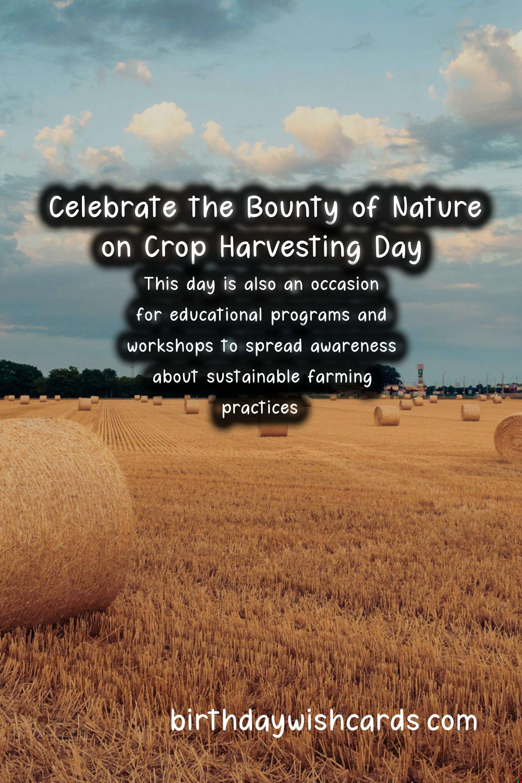 Celebrate the Bounty of Nature on Crop Harvesting Day