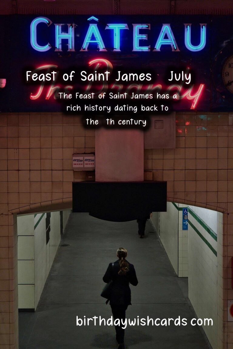 Celebrate the Feast of Saint James on July 25