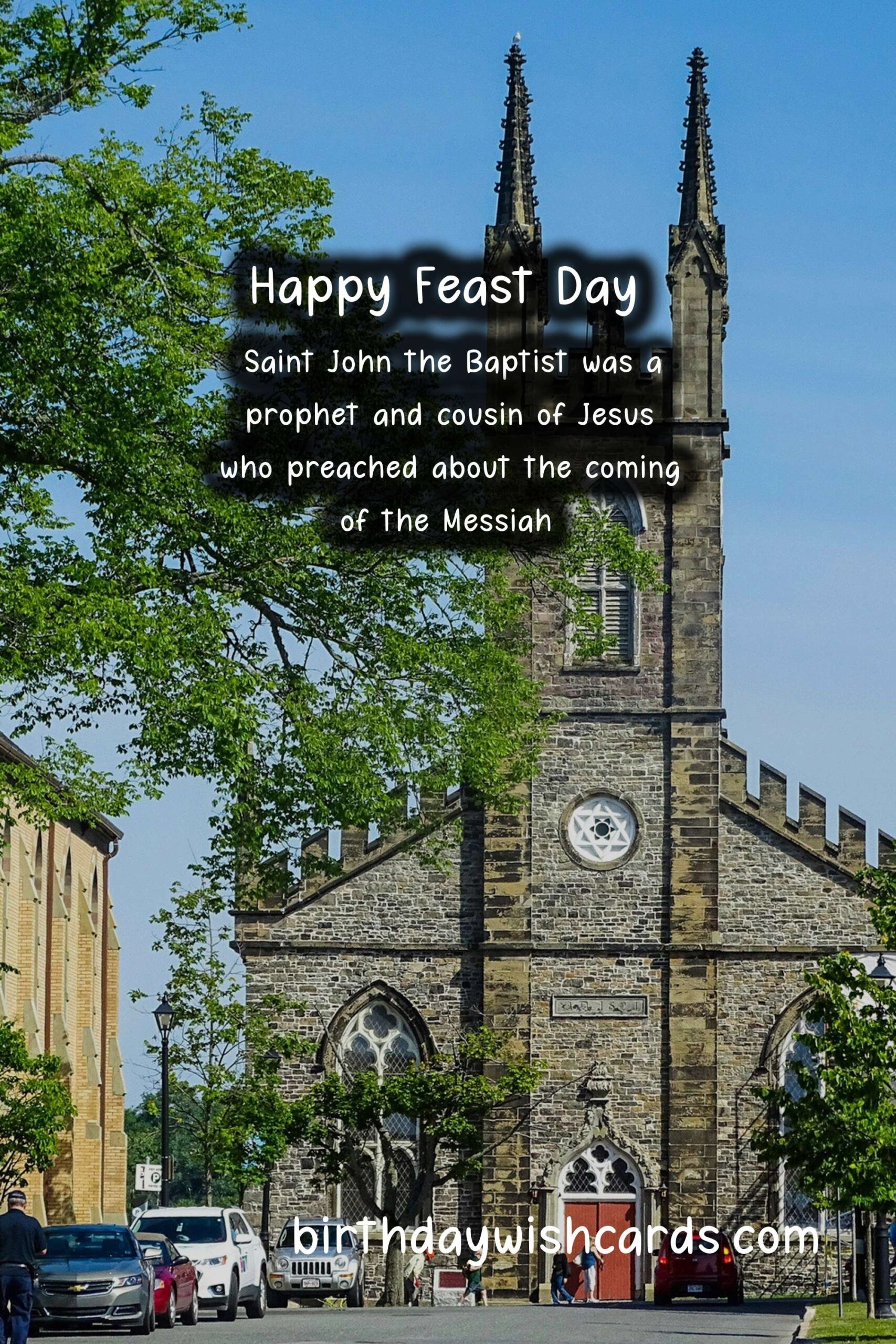 Birthday Wish Cards | Celebrate the Feast of Saint John the Baptist on June 24