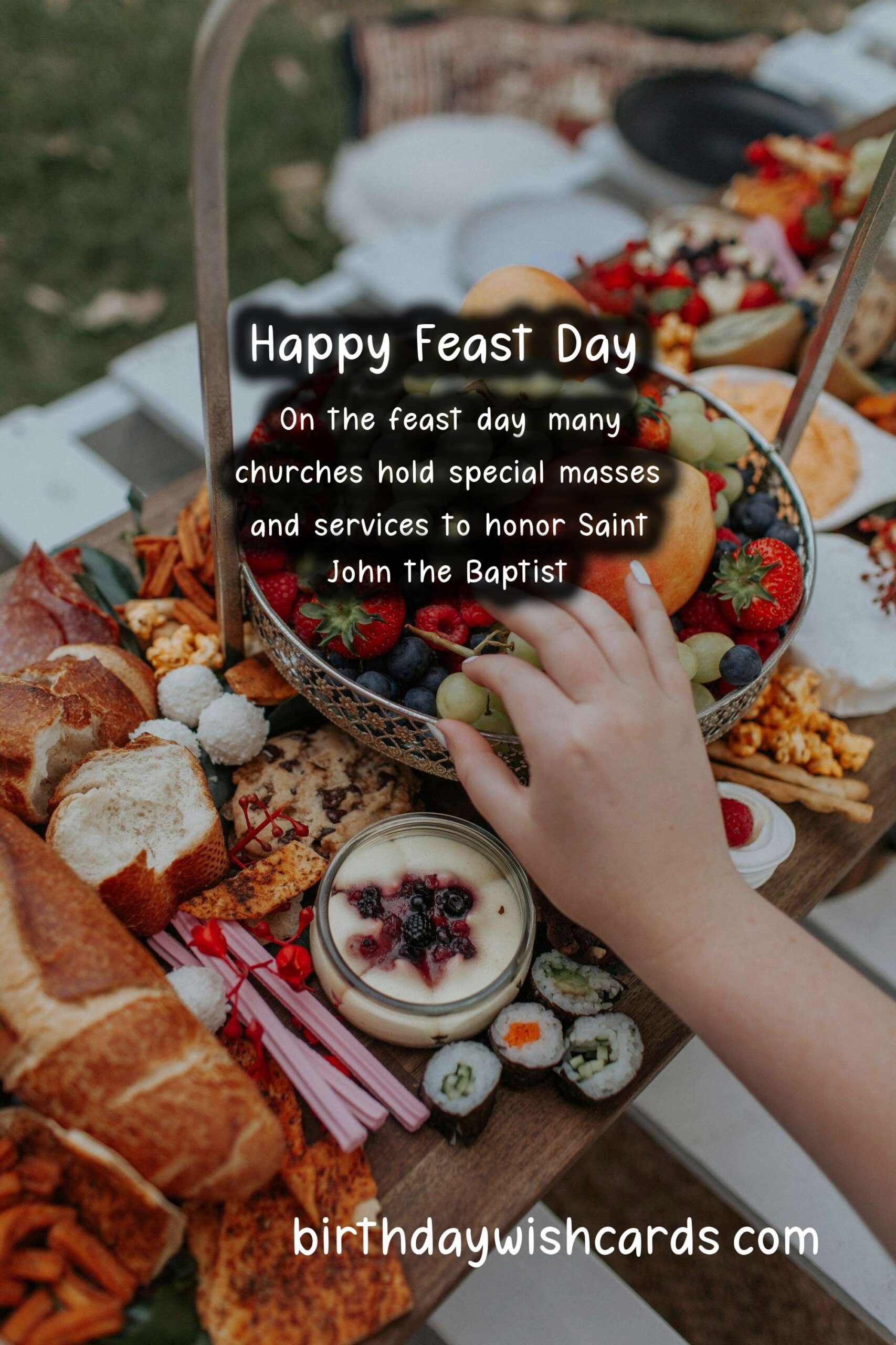 Celebrate the Feast of Saint John the Baptist on June 24