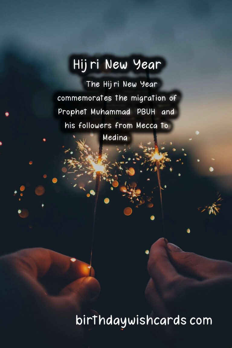 Celebrate the Hijri New Year on August 9 with Joy and Gratitude