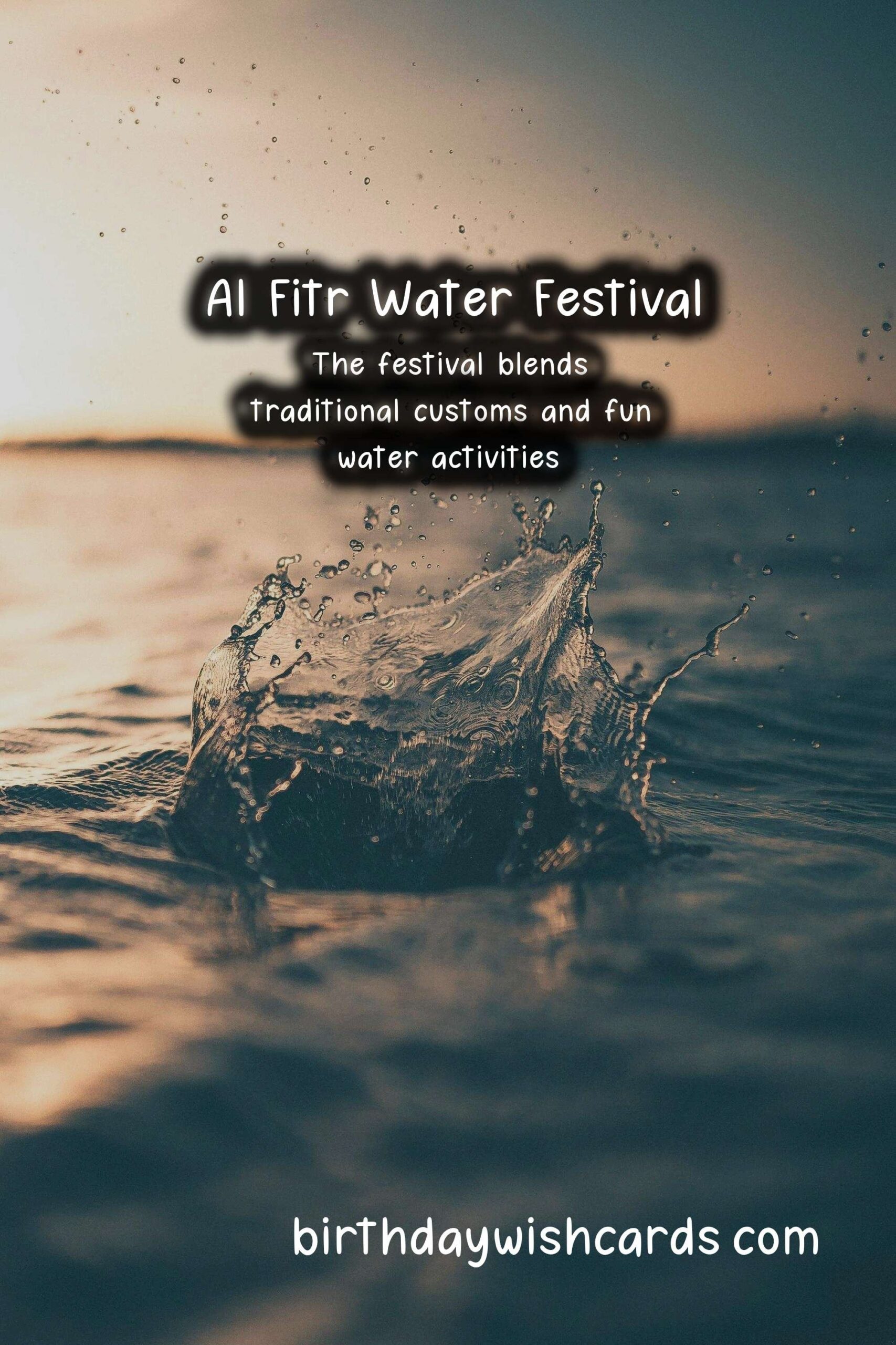Celebrate the Joyous Al Fitr Water Festival in October