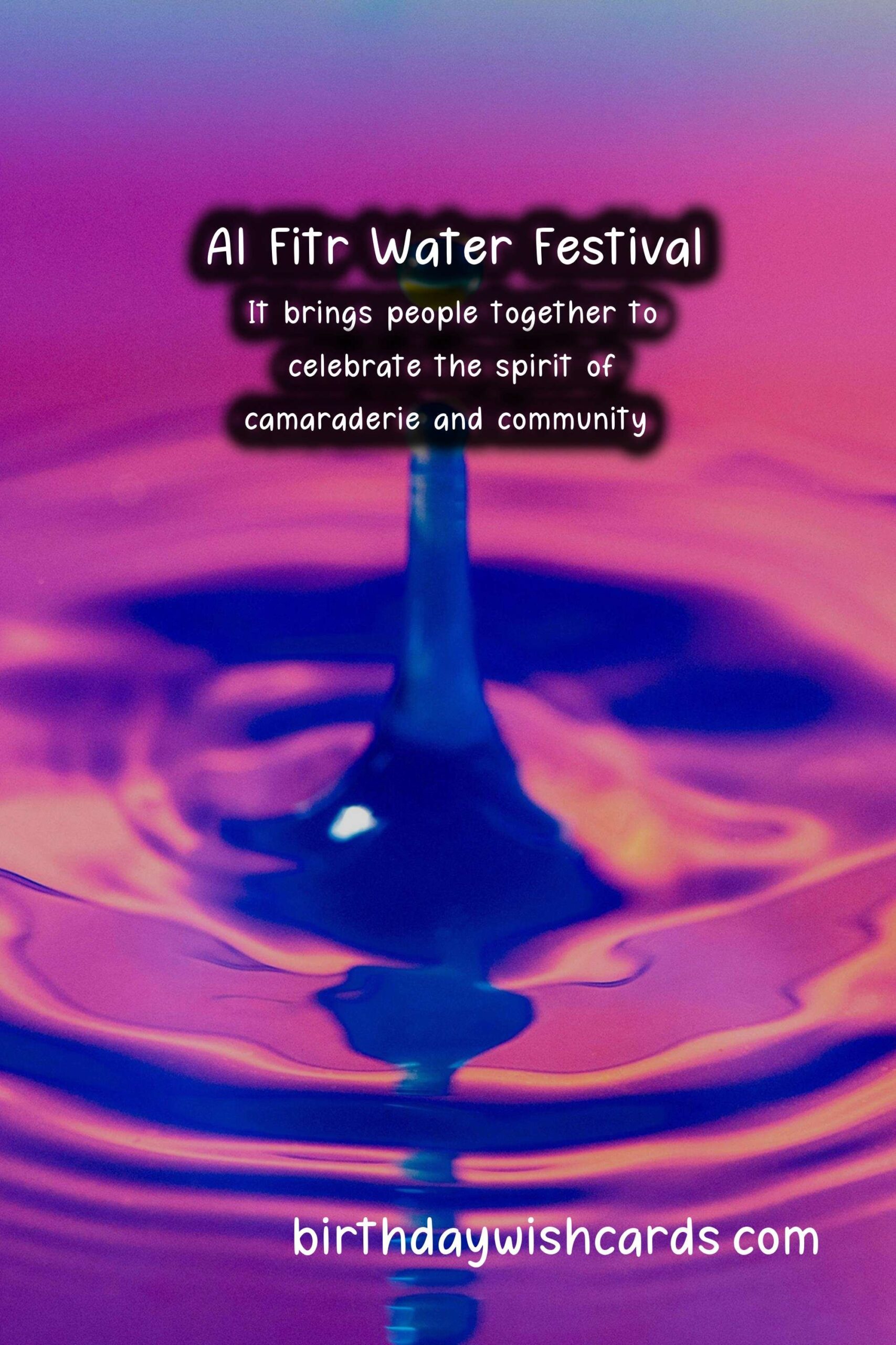 Celebrate the Joyous Al Fitr Water Festival in October