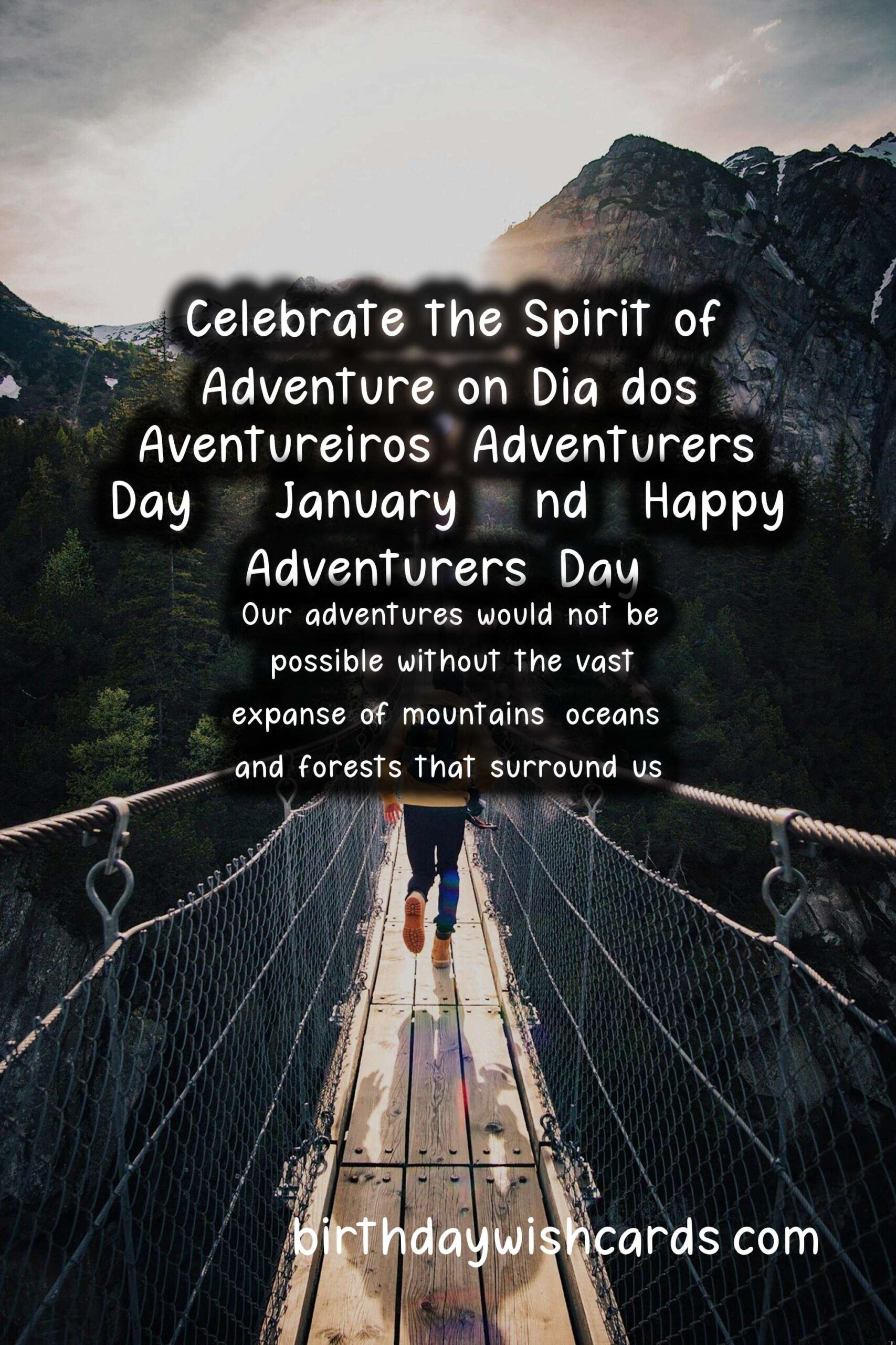 Celebrate the Spirit of Adventure on Dia dos Aventureiros (Adventurers' Day) - January 22nd