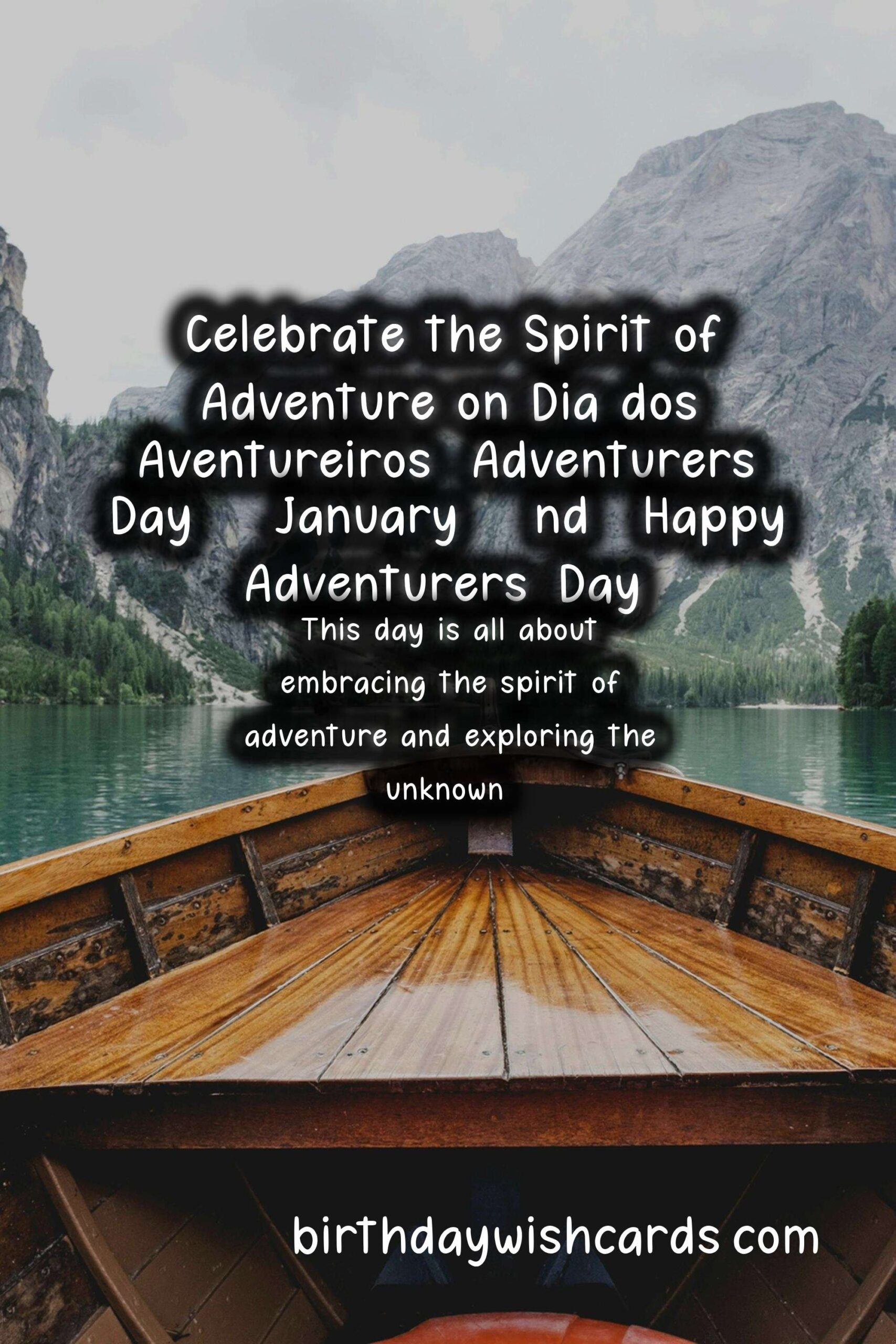 Celebrate the Spirit of Adventure on Dia dos Aventureiros (Adventurers' Day) - January 22nd