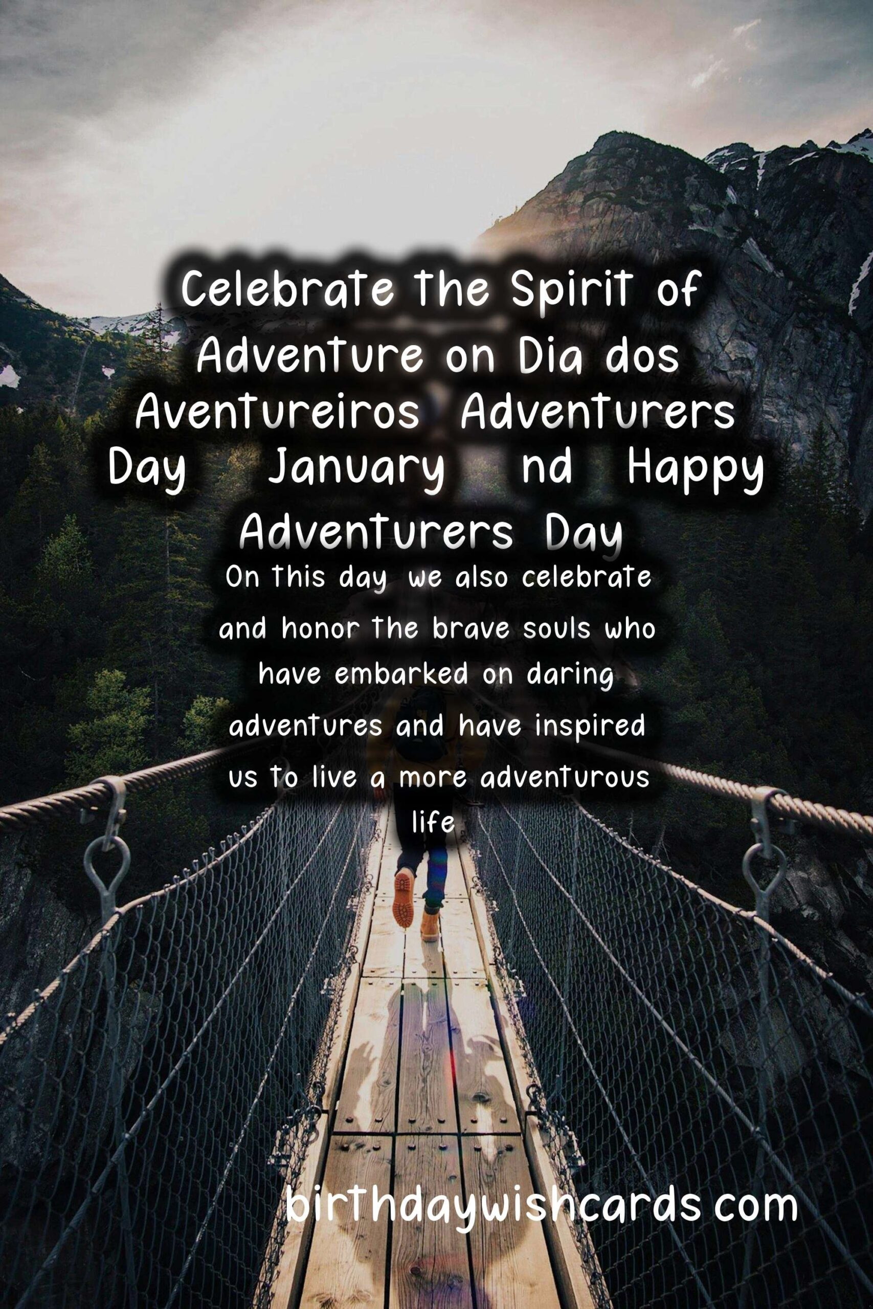 Celebrate the Spirit of Adventure on Dia dos Aventureiros (Adventurers' Day) - January 22nd