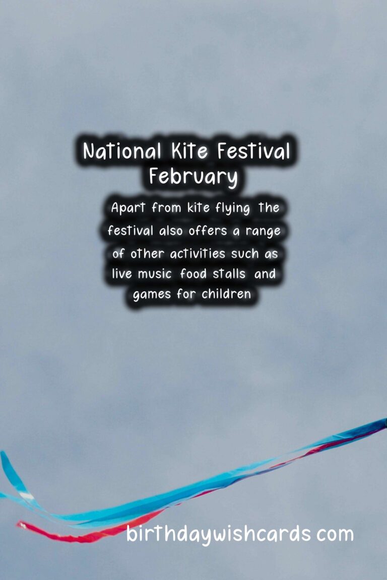 Celebrate the sky with National Kite Festival – February
