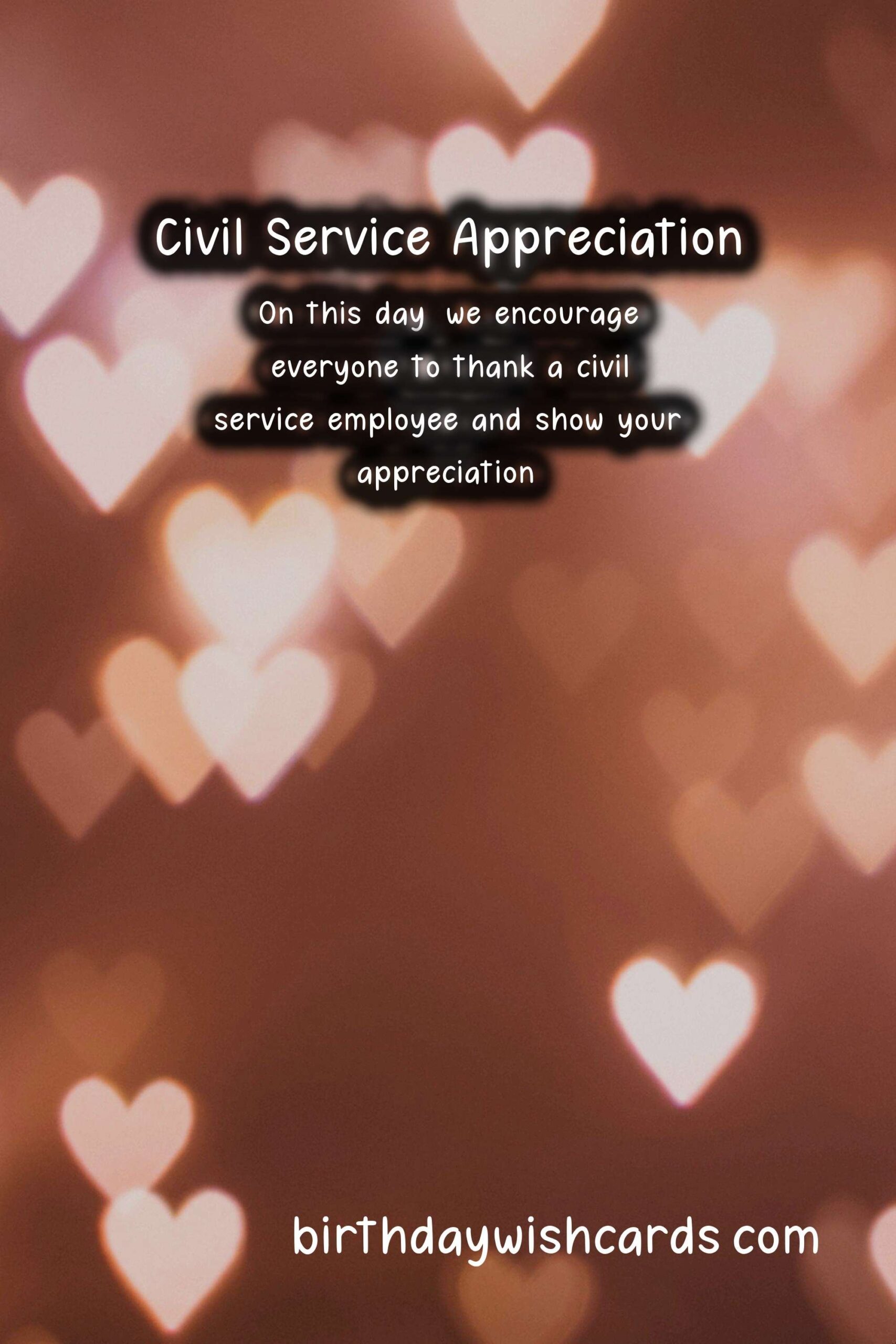 Celebrating Civil Service on December 29