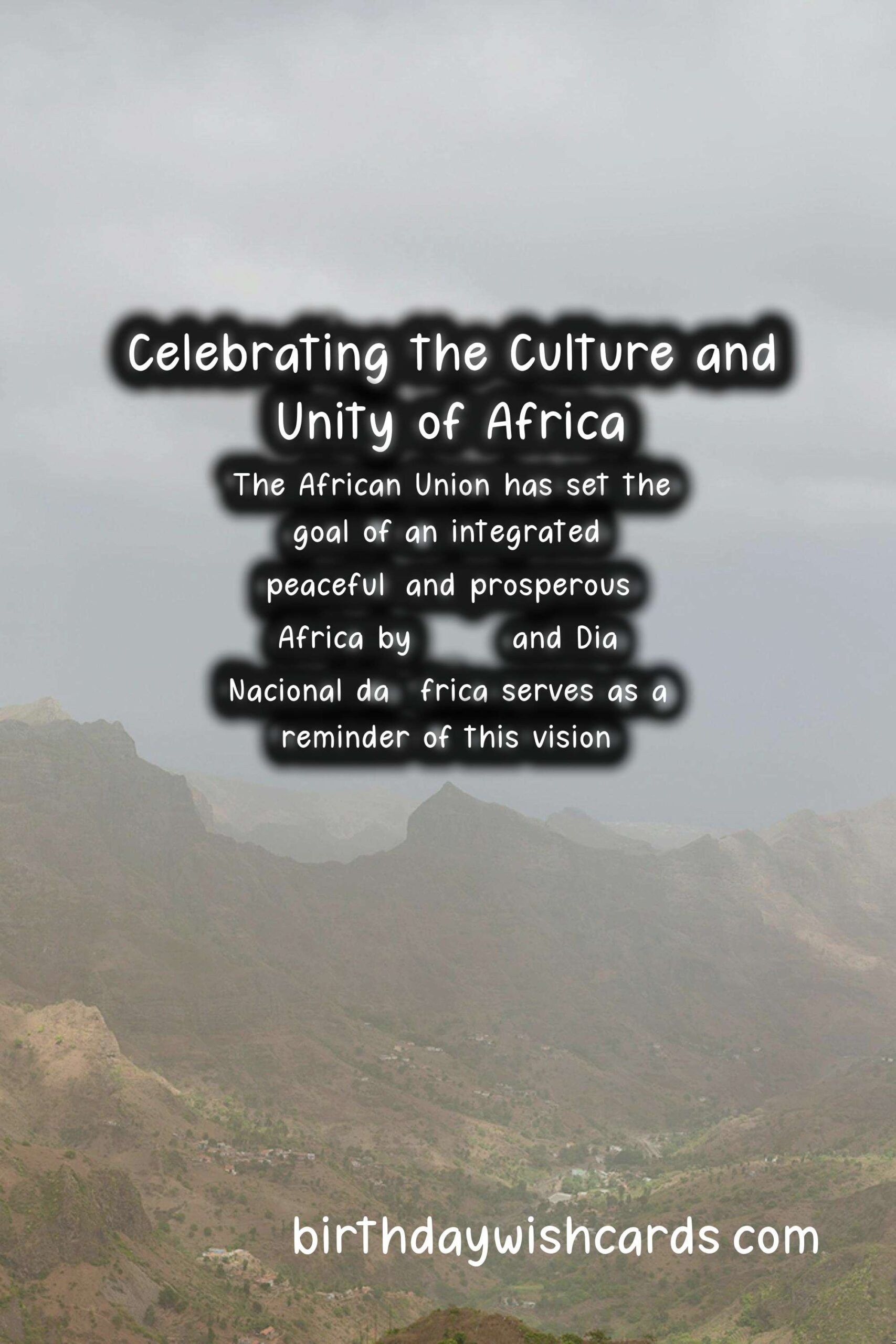 Celebrating Dia Nacional da África (National African Day) – June 18th: Promoting African Unity and Pride