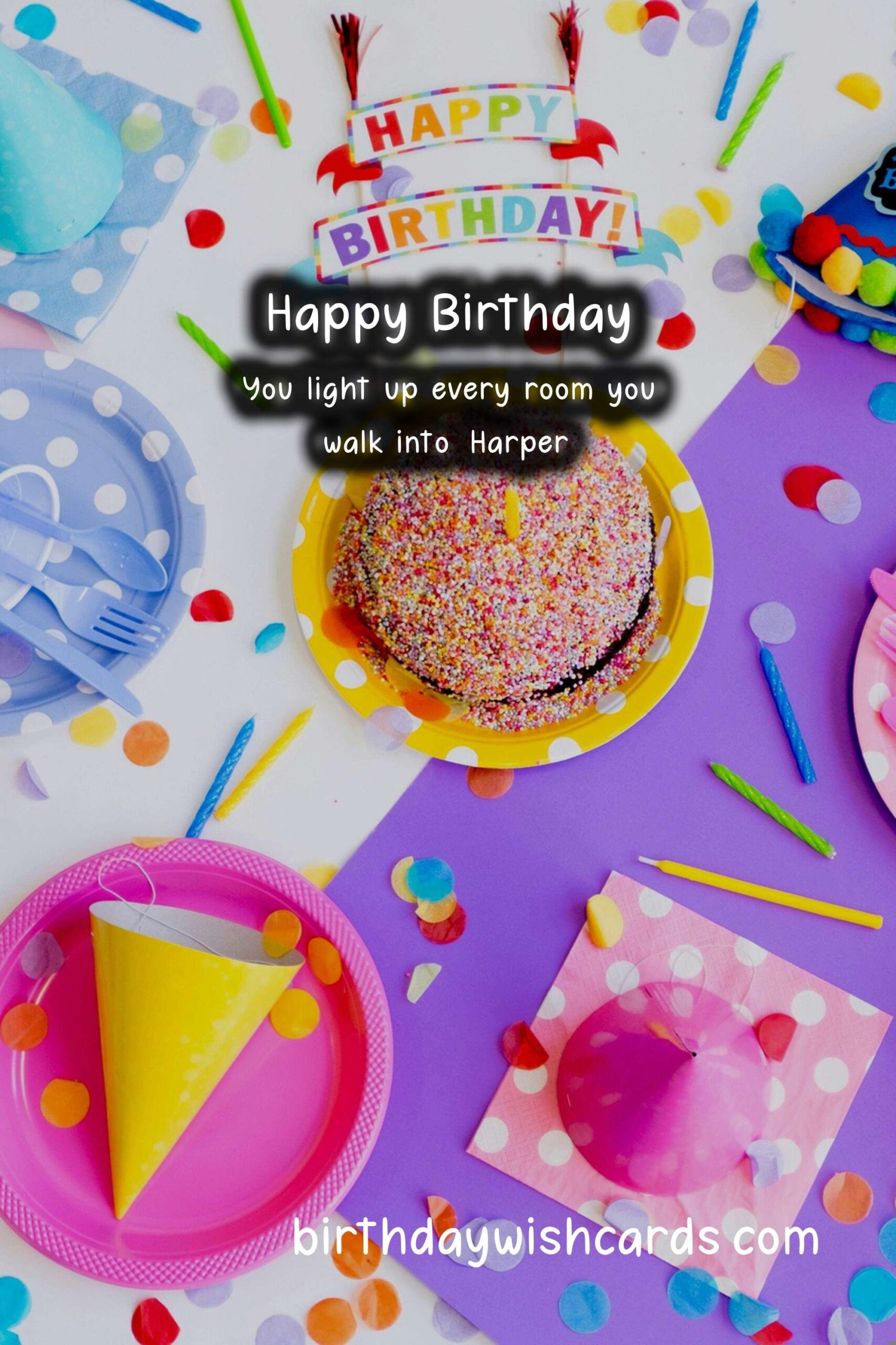 Celebrating Harper's Birthday: Cheerful Wishes and Lovely Images