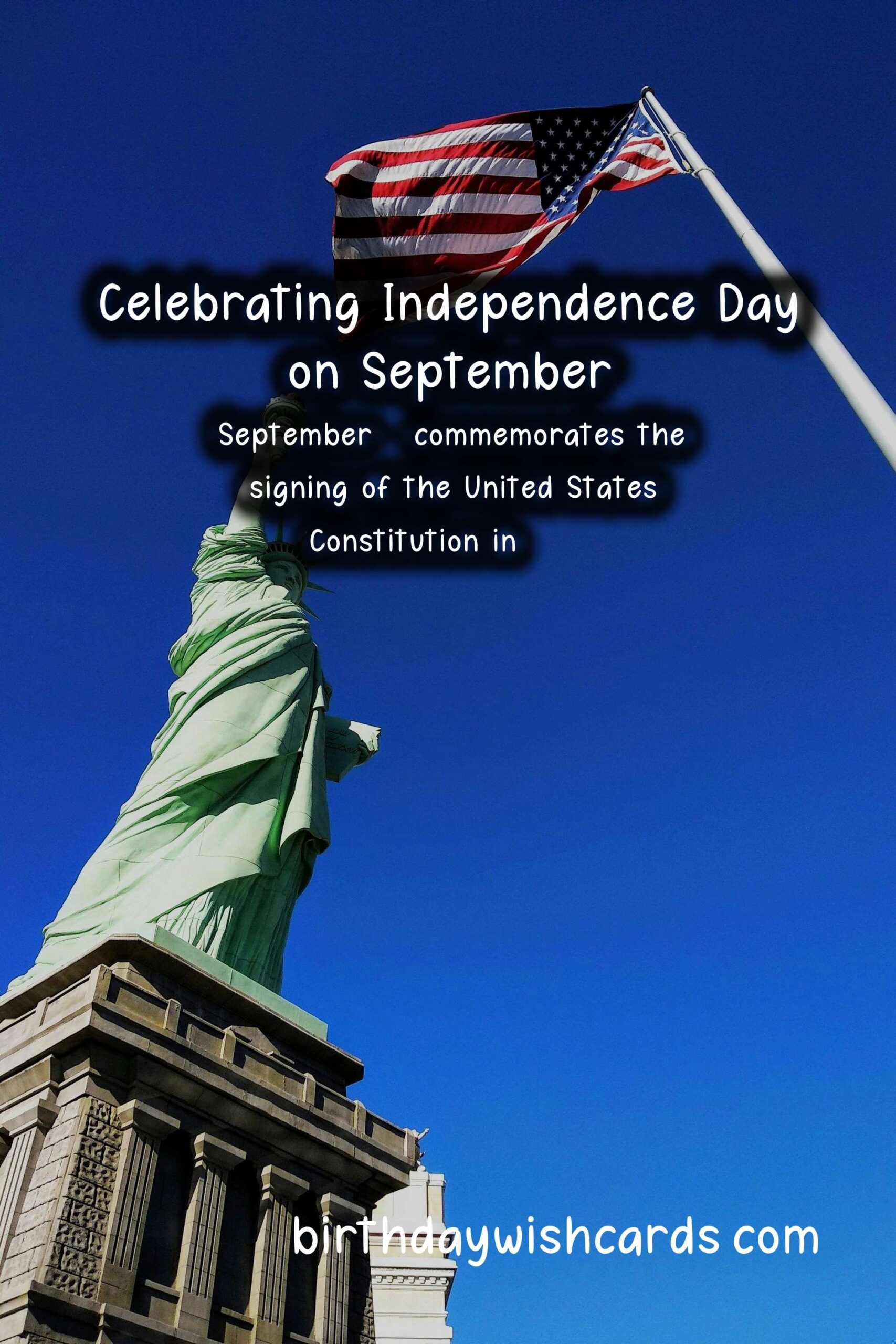 Celebrating Independence Day On September 6