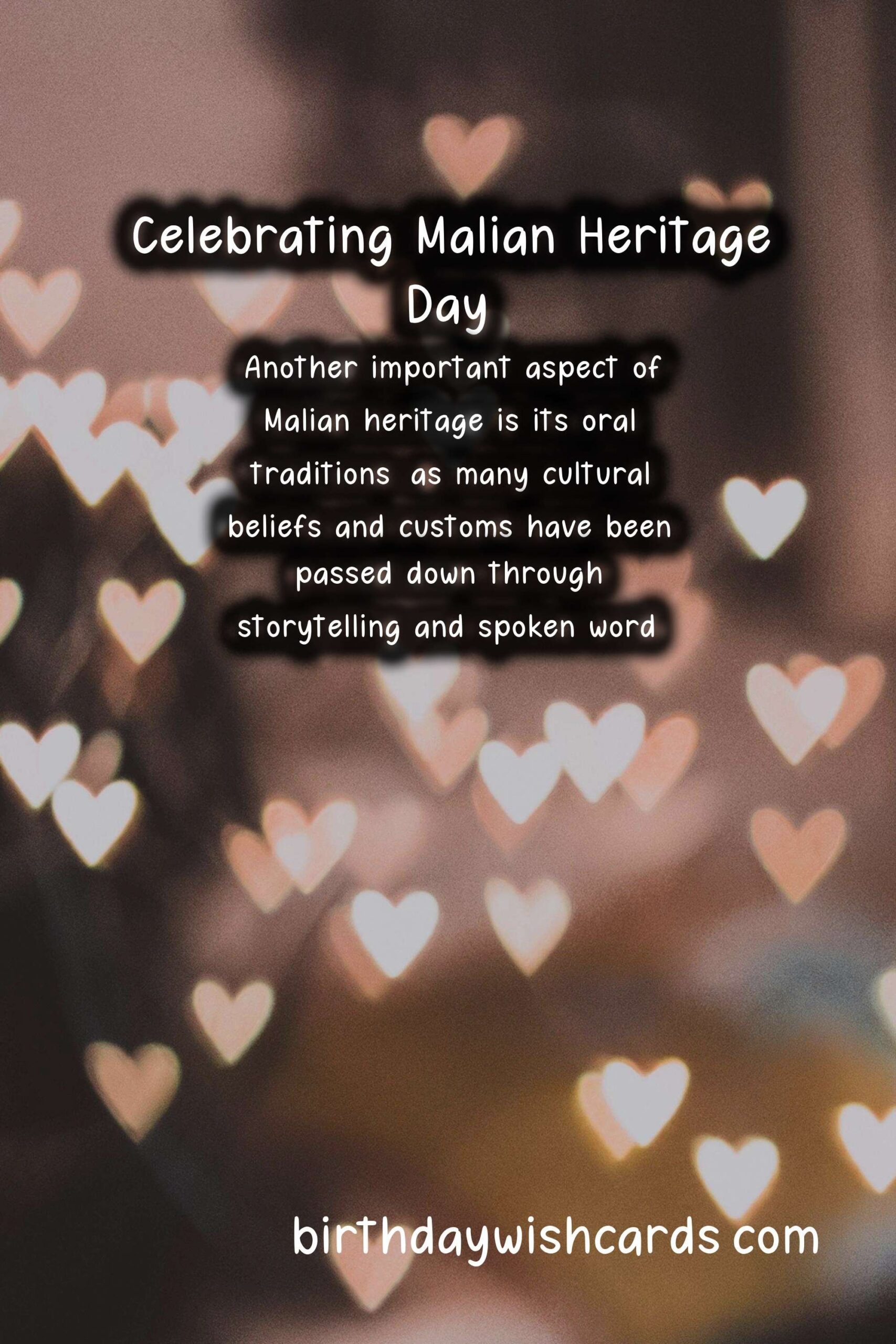 Celebrating Malian Heritage Day: A Rich Cultural Legacy