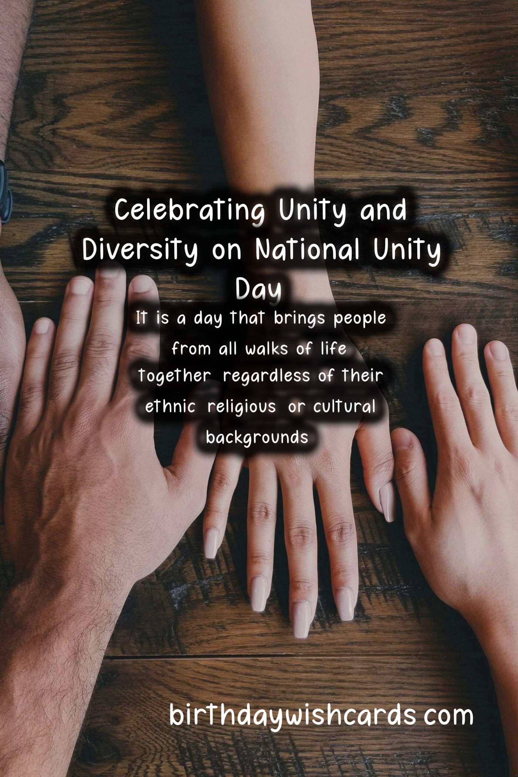 Celebrating National Unity Day on January 20