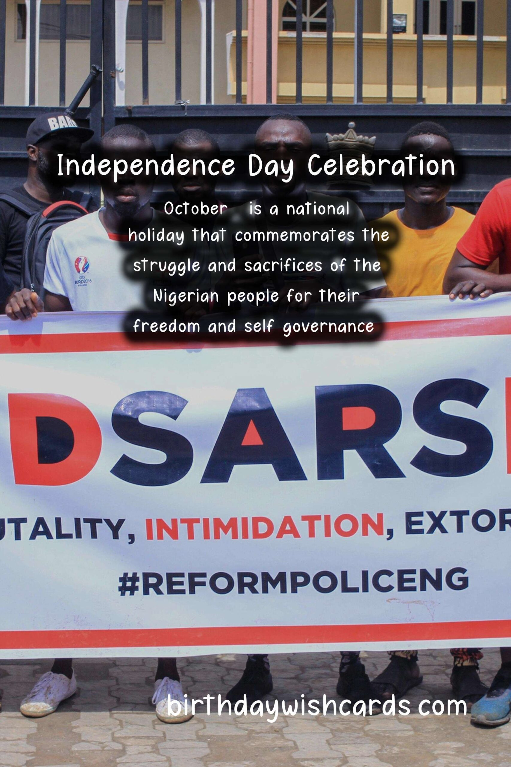 Celebrating October 1 - Independent Day