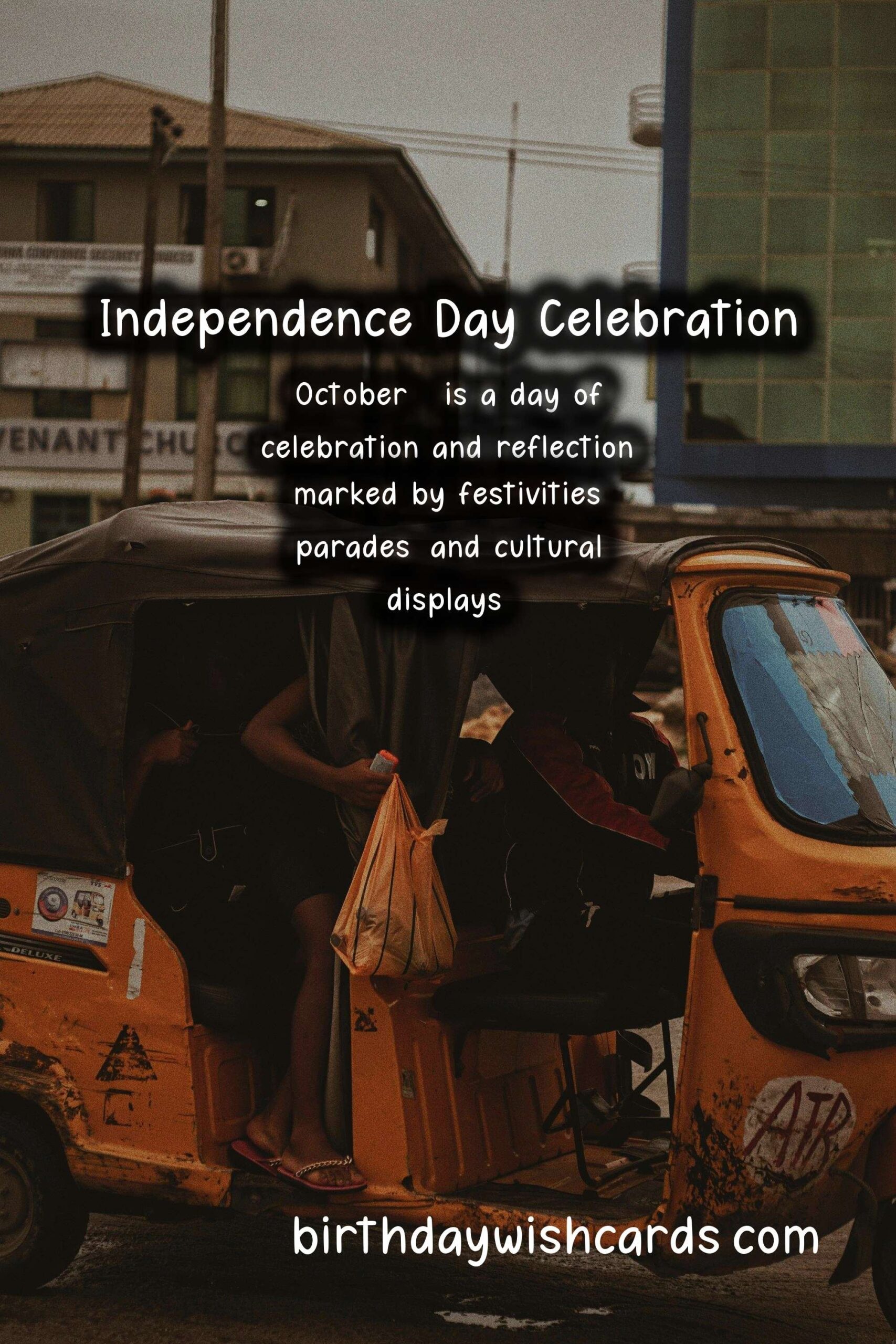 Celebrating October 1 - Independent Day