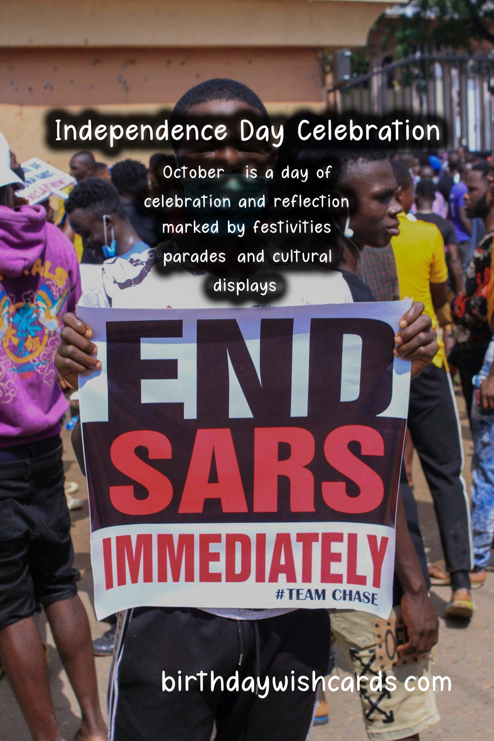Celebrating October 1 - Independent Day