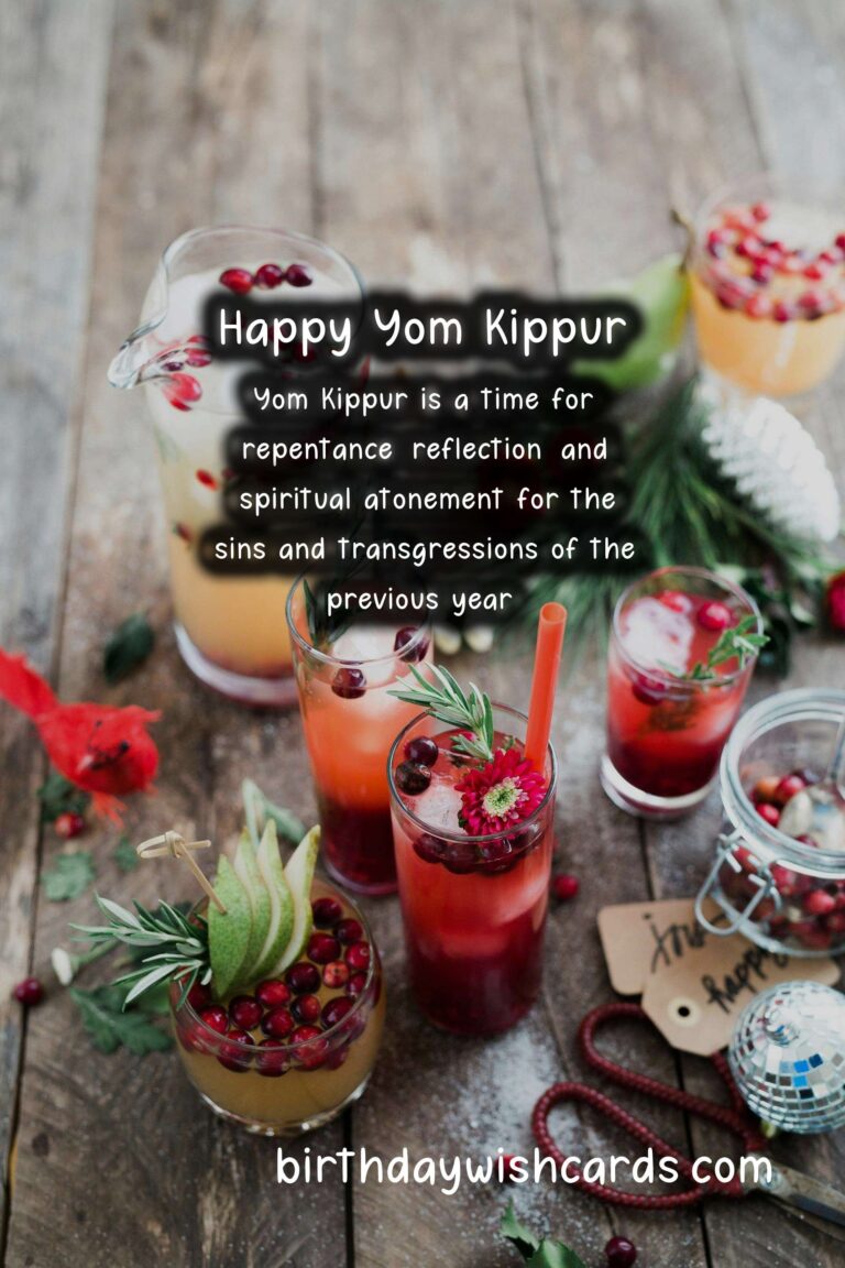 Celebrating Yom Kippur: A Day of Atonement for the Jewish Community