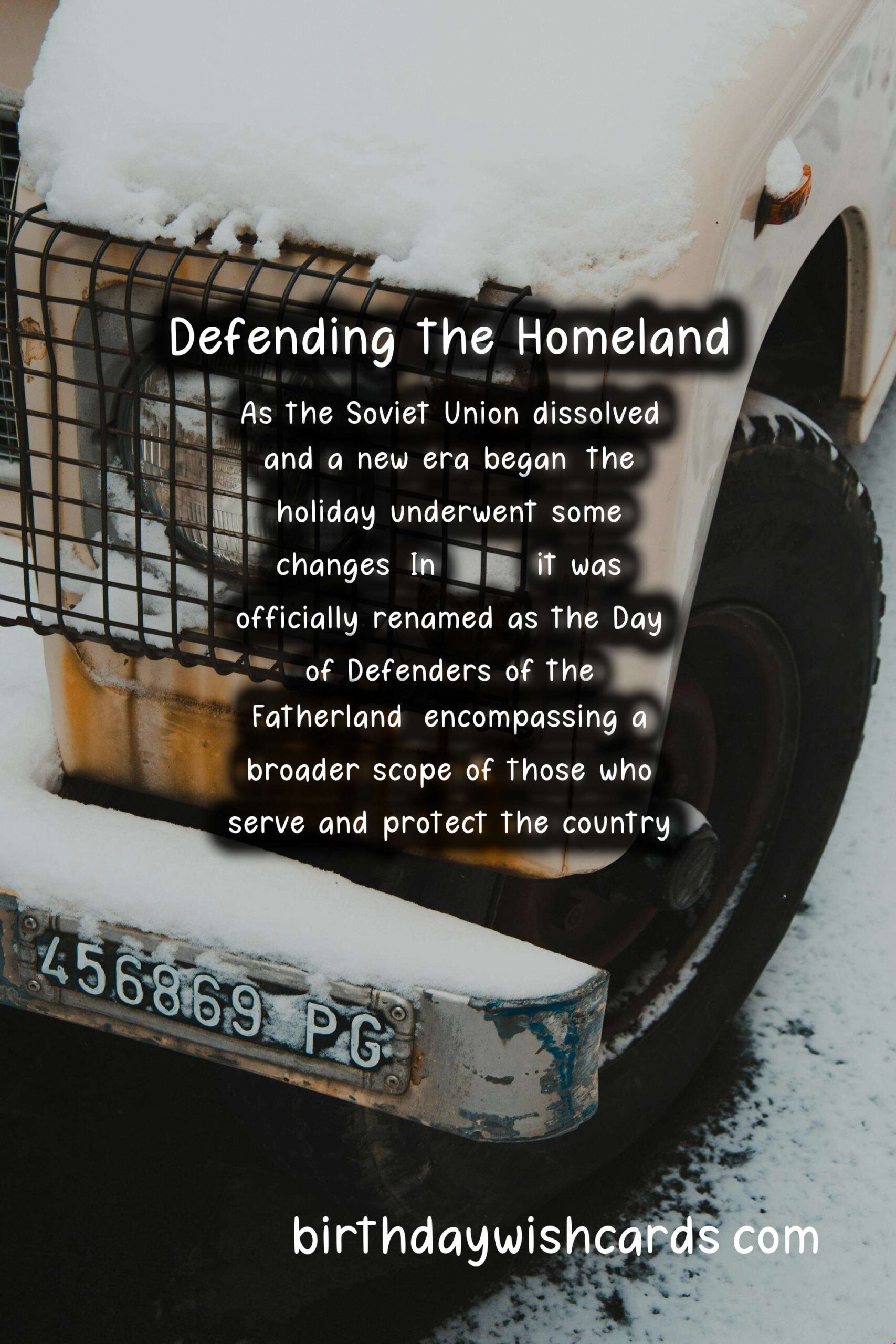 Defending the Homeland: Celebrating the Day of Defenders of the Fatherland