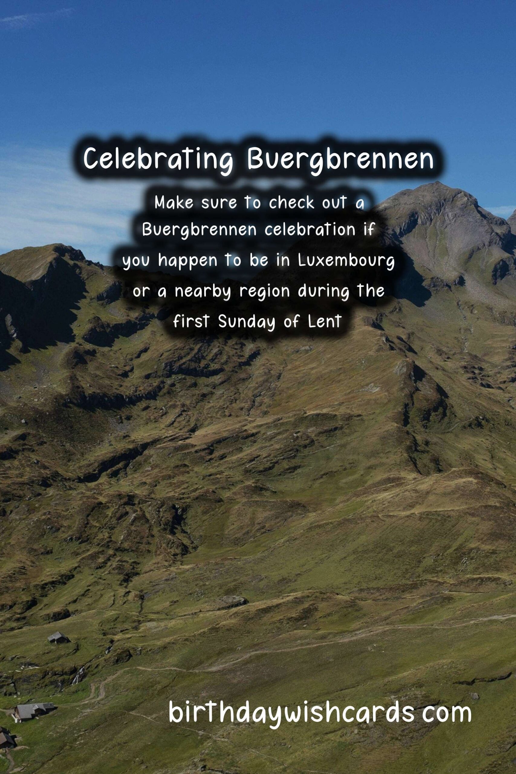 Discovering Buergbrennen: Celebrating the First Sunday of Lent