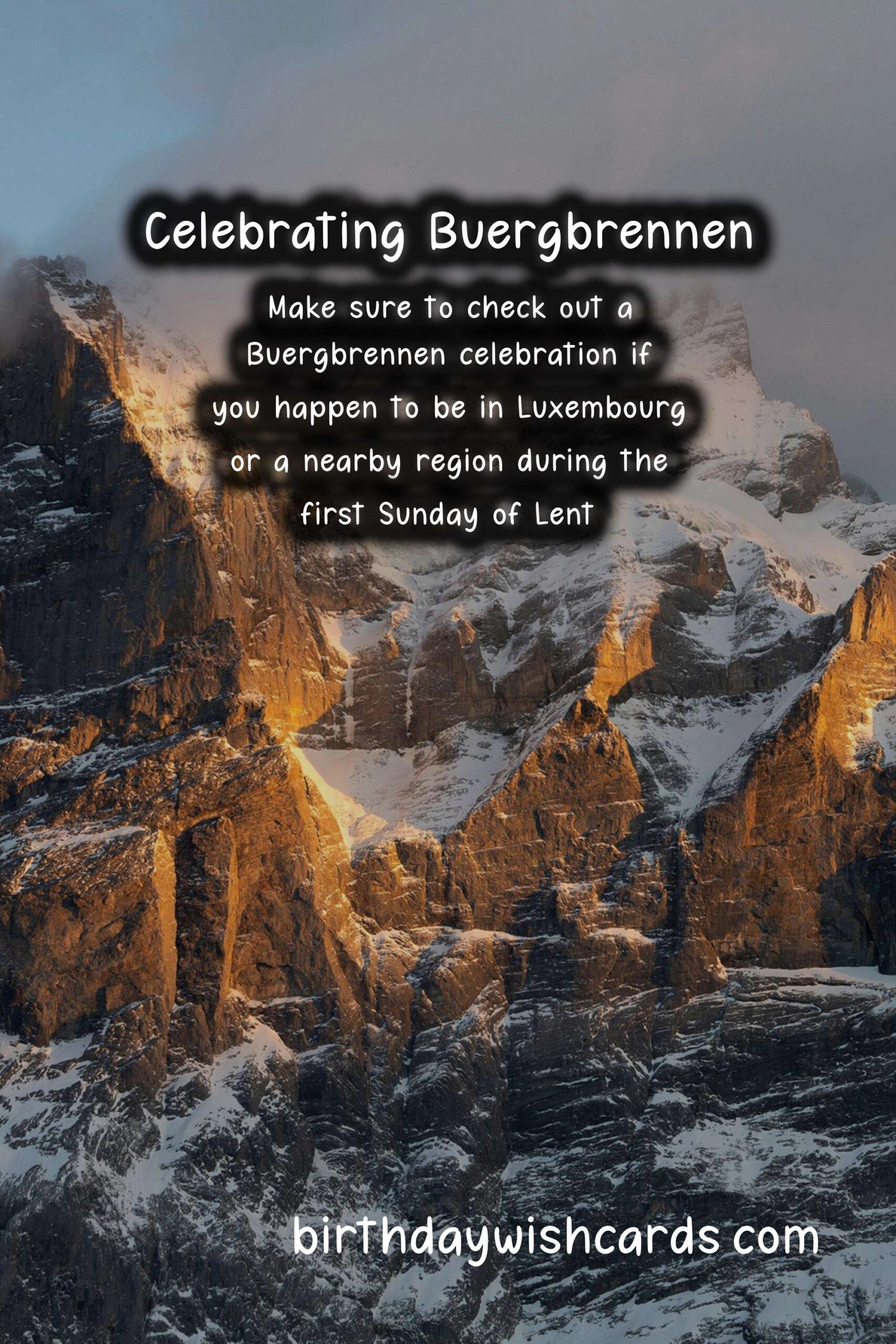 Discovering Buergbrennen: Celebrating the First Sunday of Lent