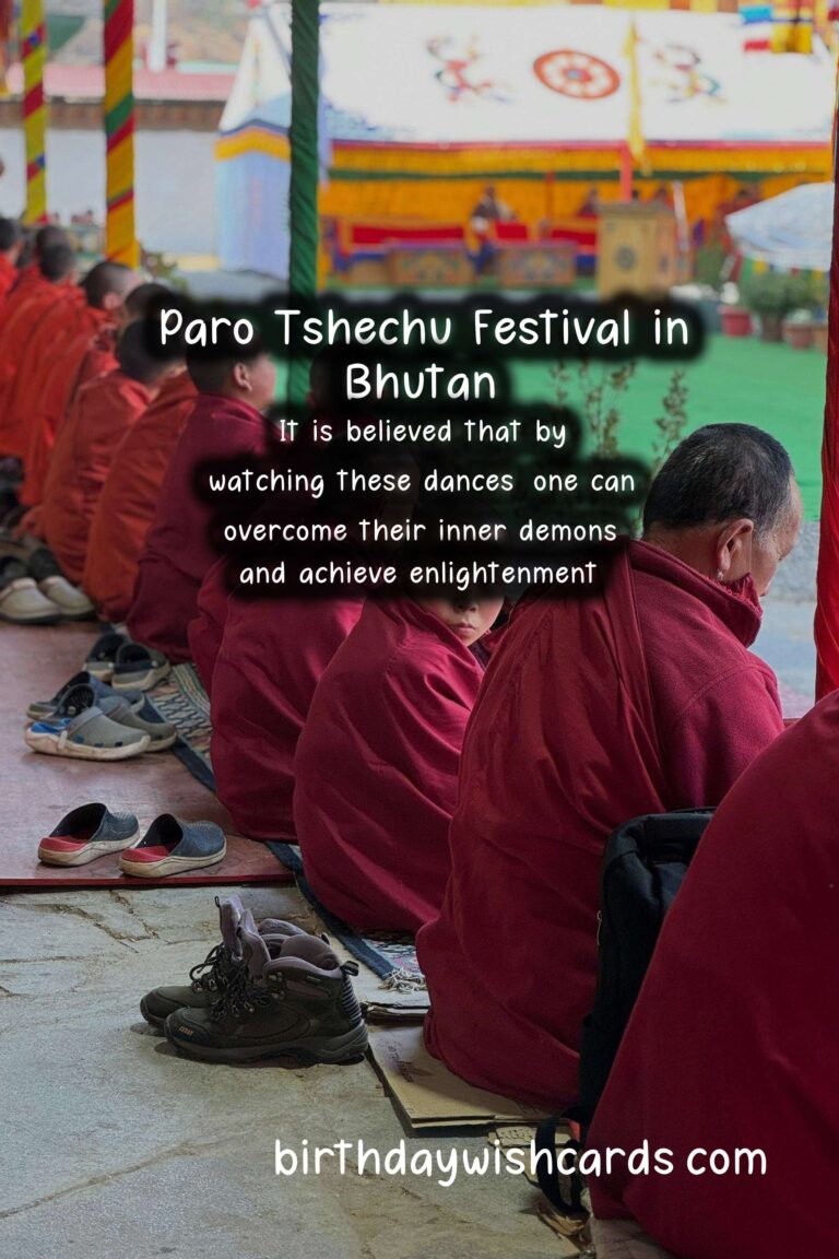 Experience The Vibrant Paro Tshechu Festival of Bhutan (2022)