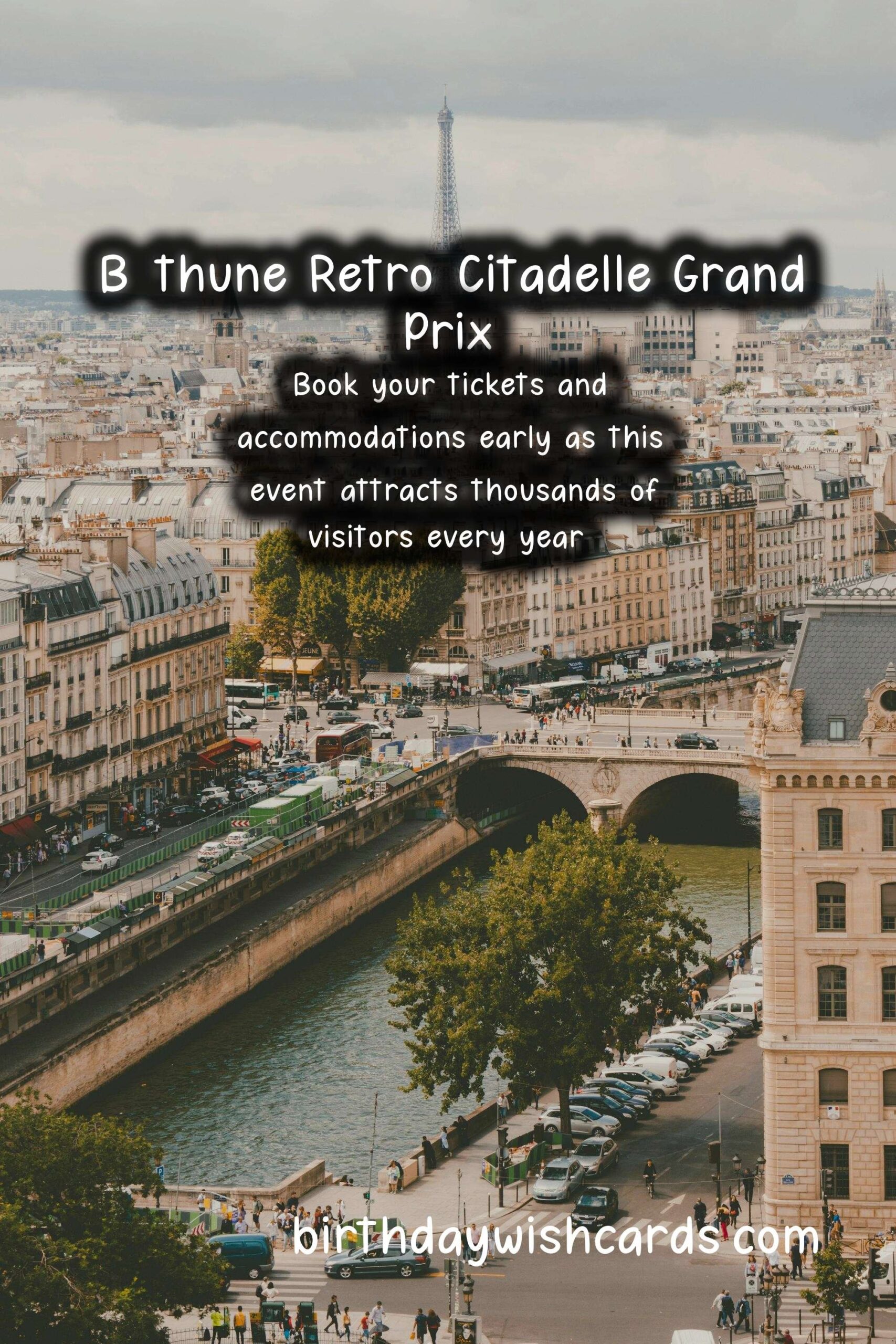 Experience Vintage Racing at Béthune Retro-Citadelle Grand Prix in June