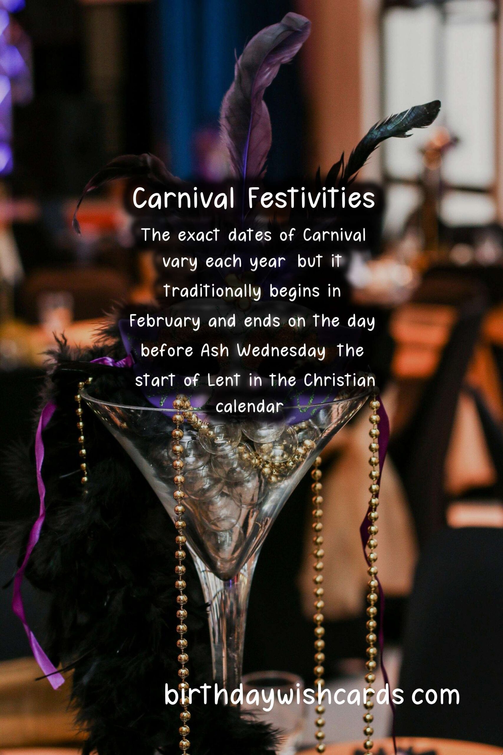 Experience the Festive Fun at Carnival (February/March - dates vary)