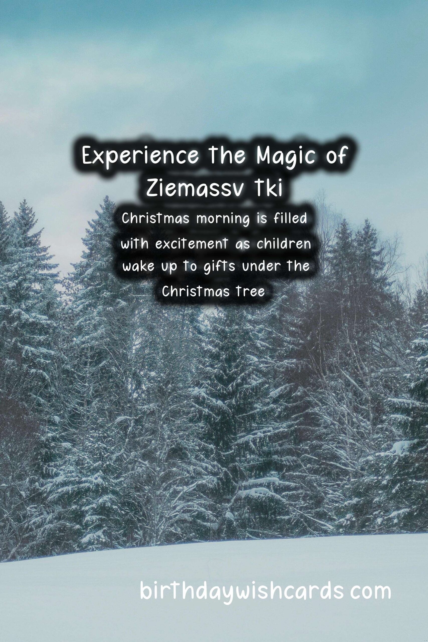 Birthday Wish Cards | Experience the Magic of Ziemassvētki: December 25-26