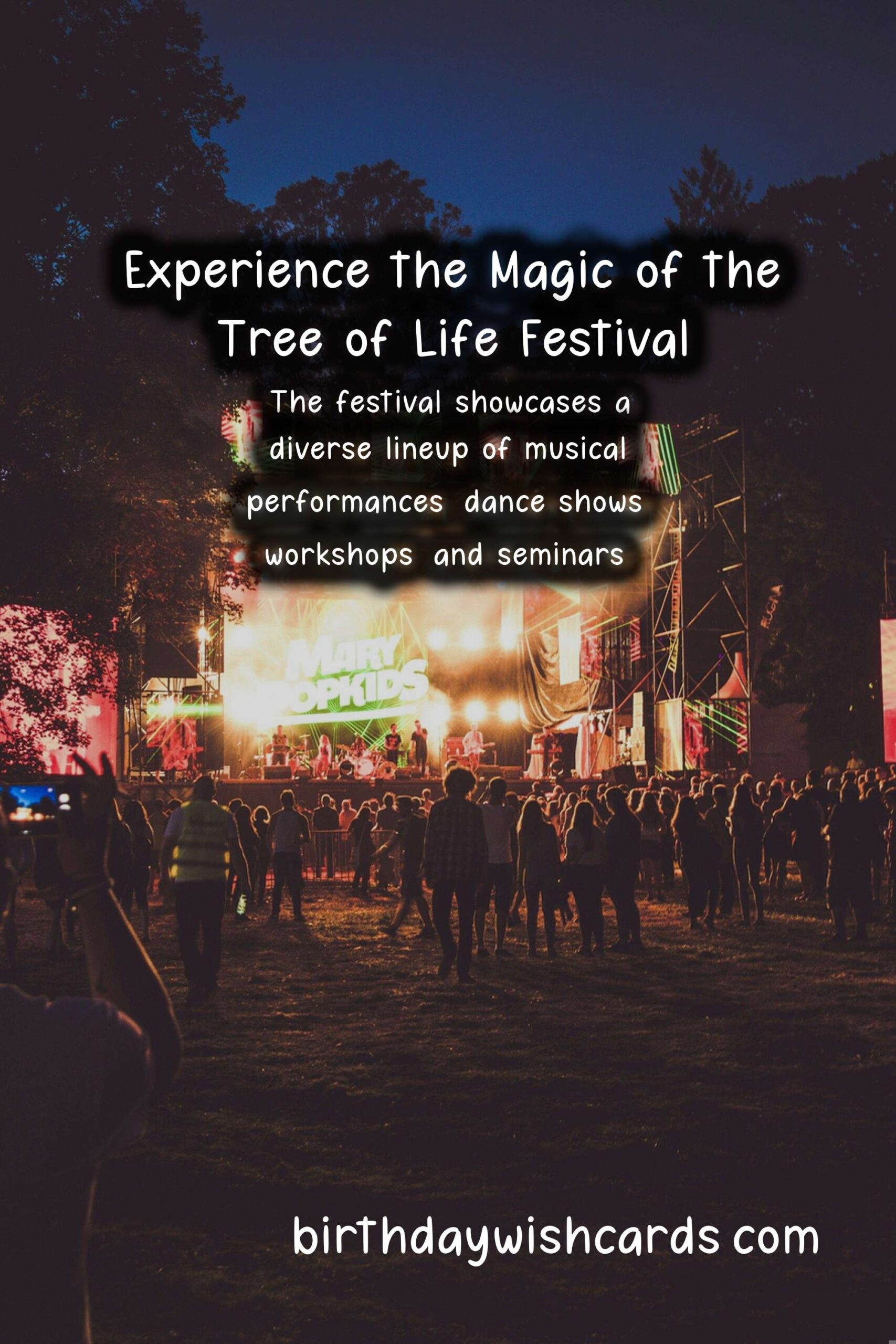 Birthday Wish Cards | Experience the Magic of the Tree of Life Festival this February