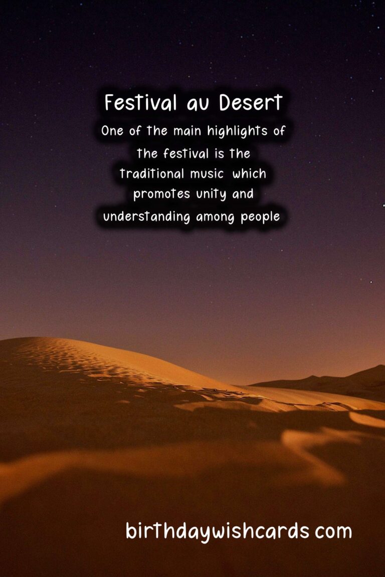 Experience the Mystical Festival au Desert on January 22-24: A Cultural Celebration in the Heart of the Sahara