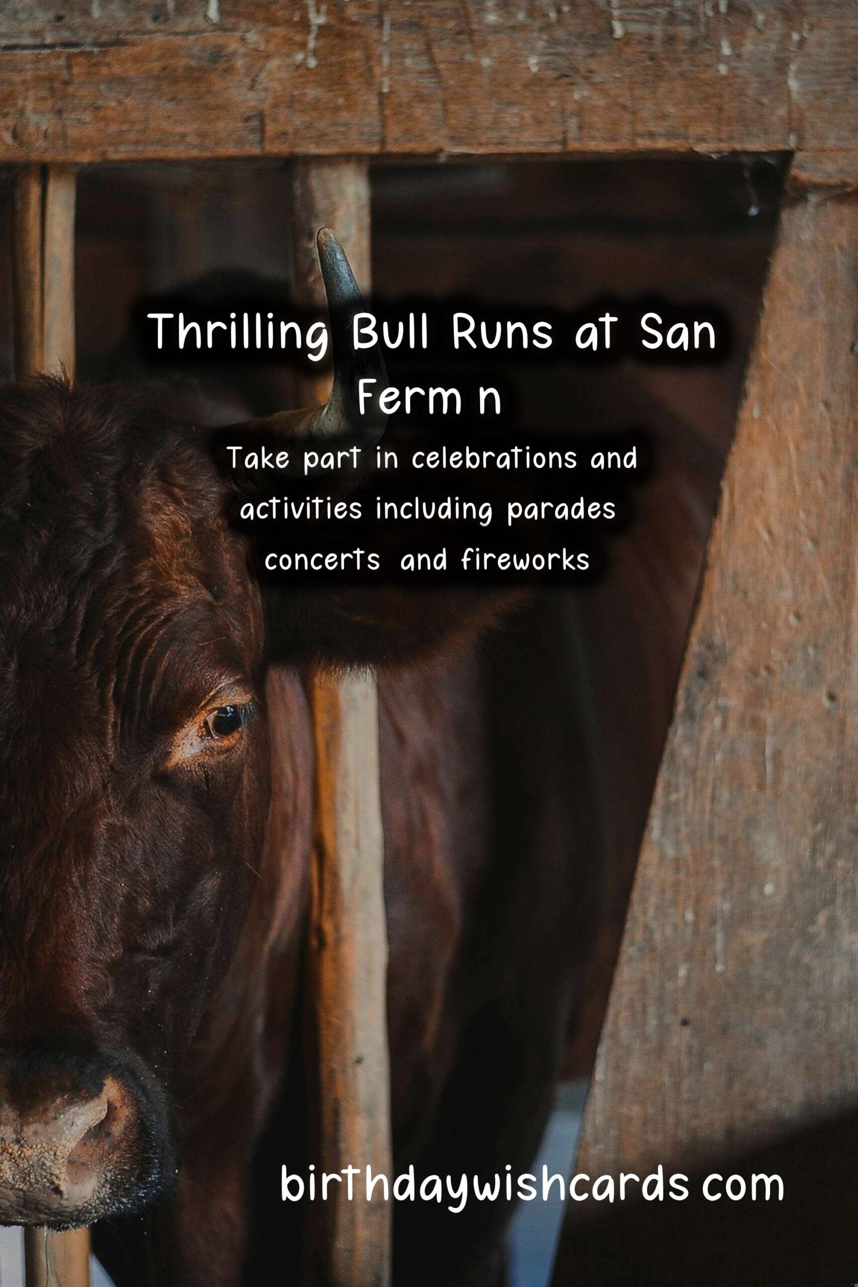Experience the Thrill of San Fermín (July 6-14)