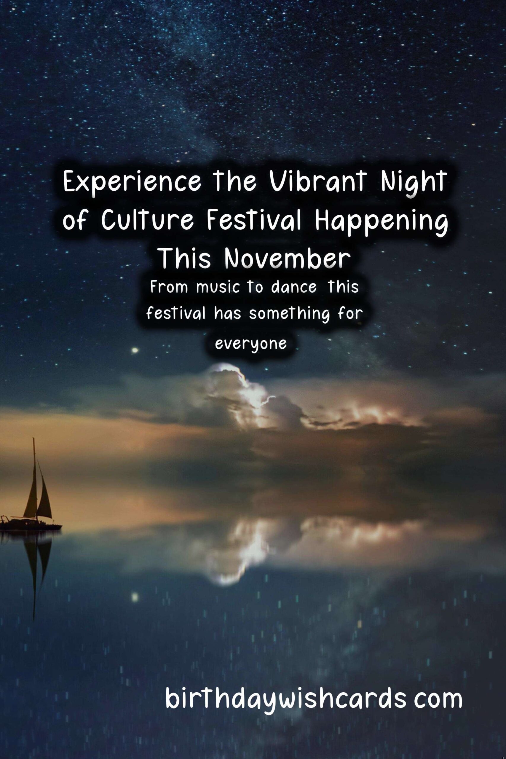 Experience the Vibrant Night of Culture Festival Happening This November