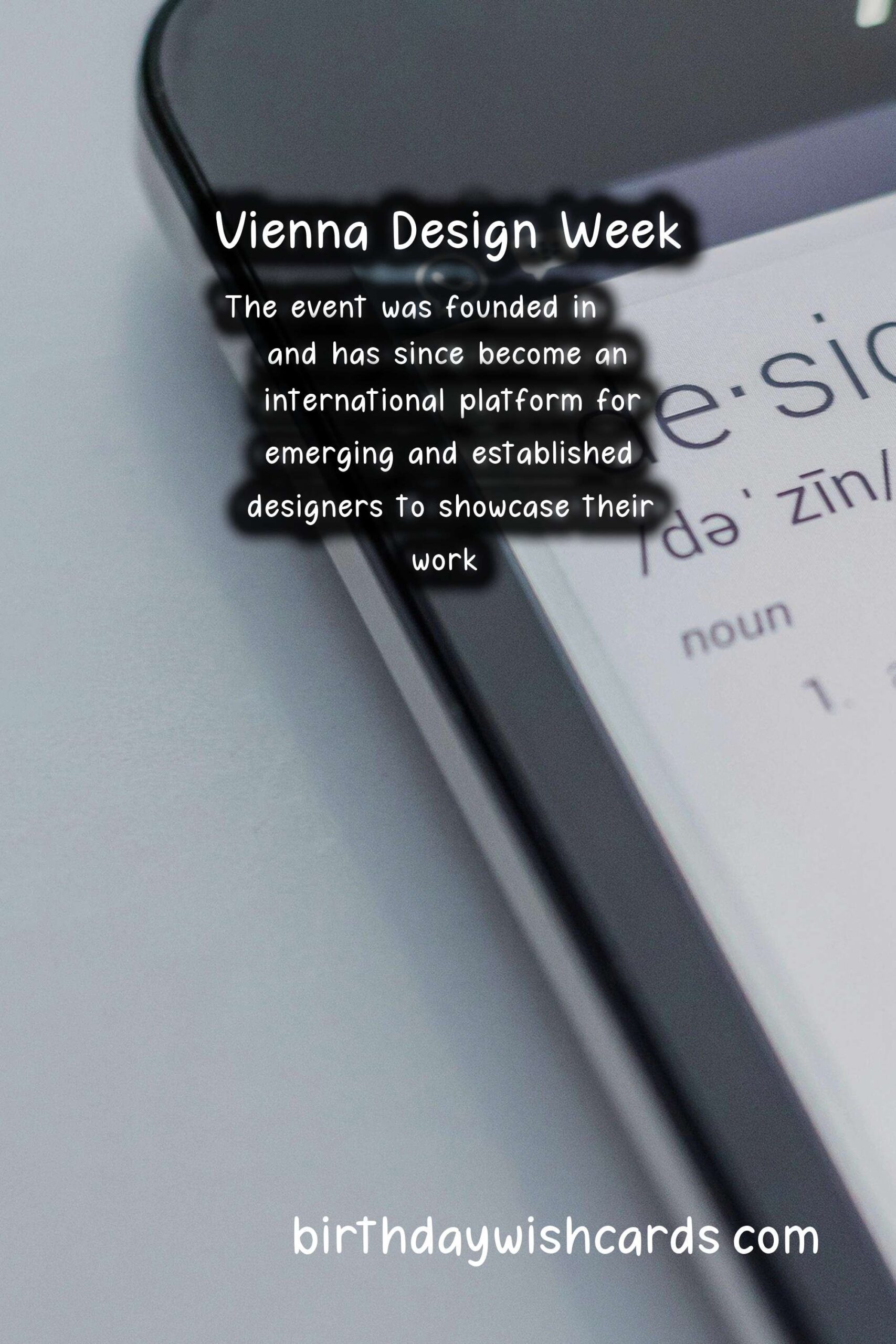 Exploring Unique Design at Vienna Design Week - October