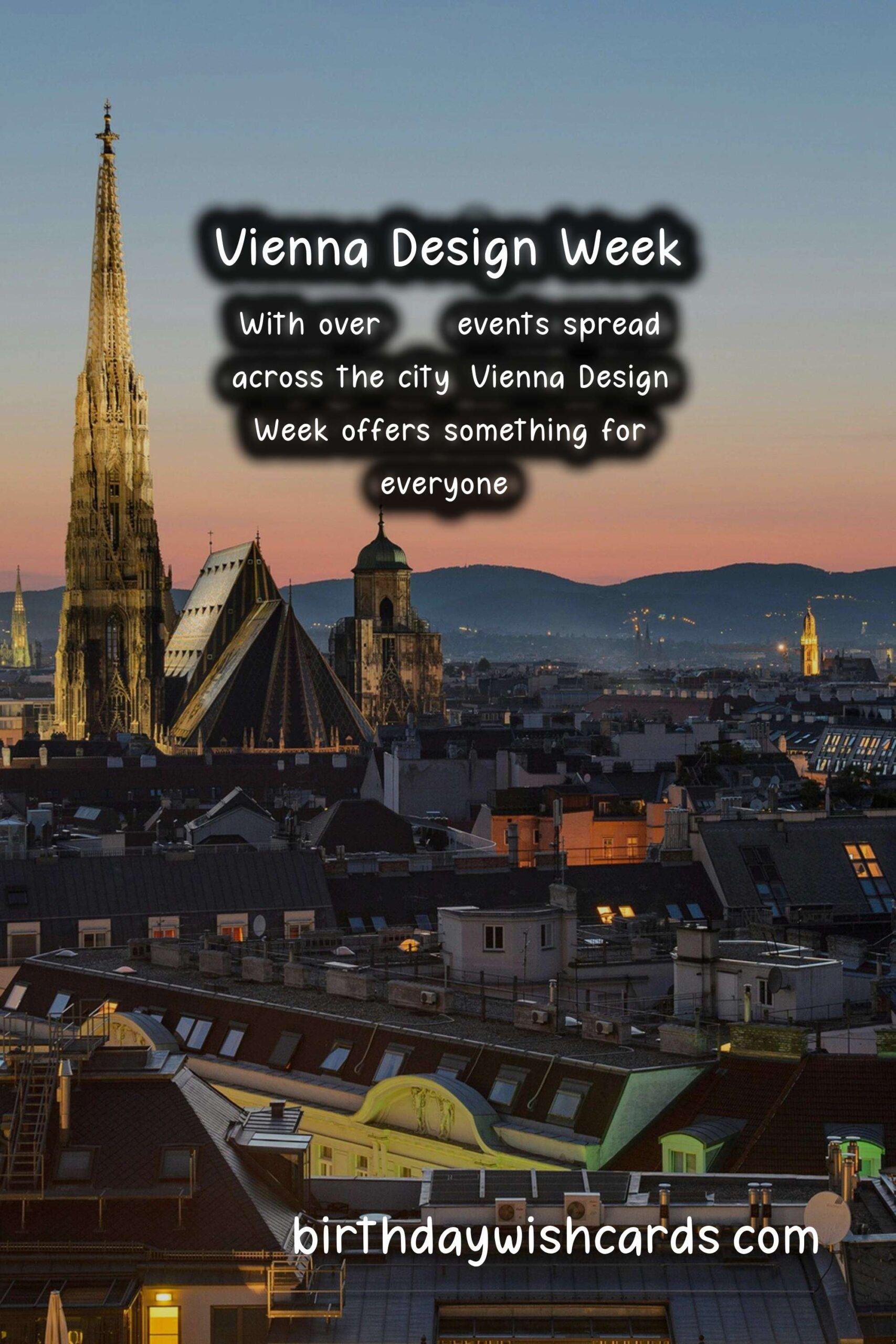Exploring Unique Design at Vienna Design Week - October