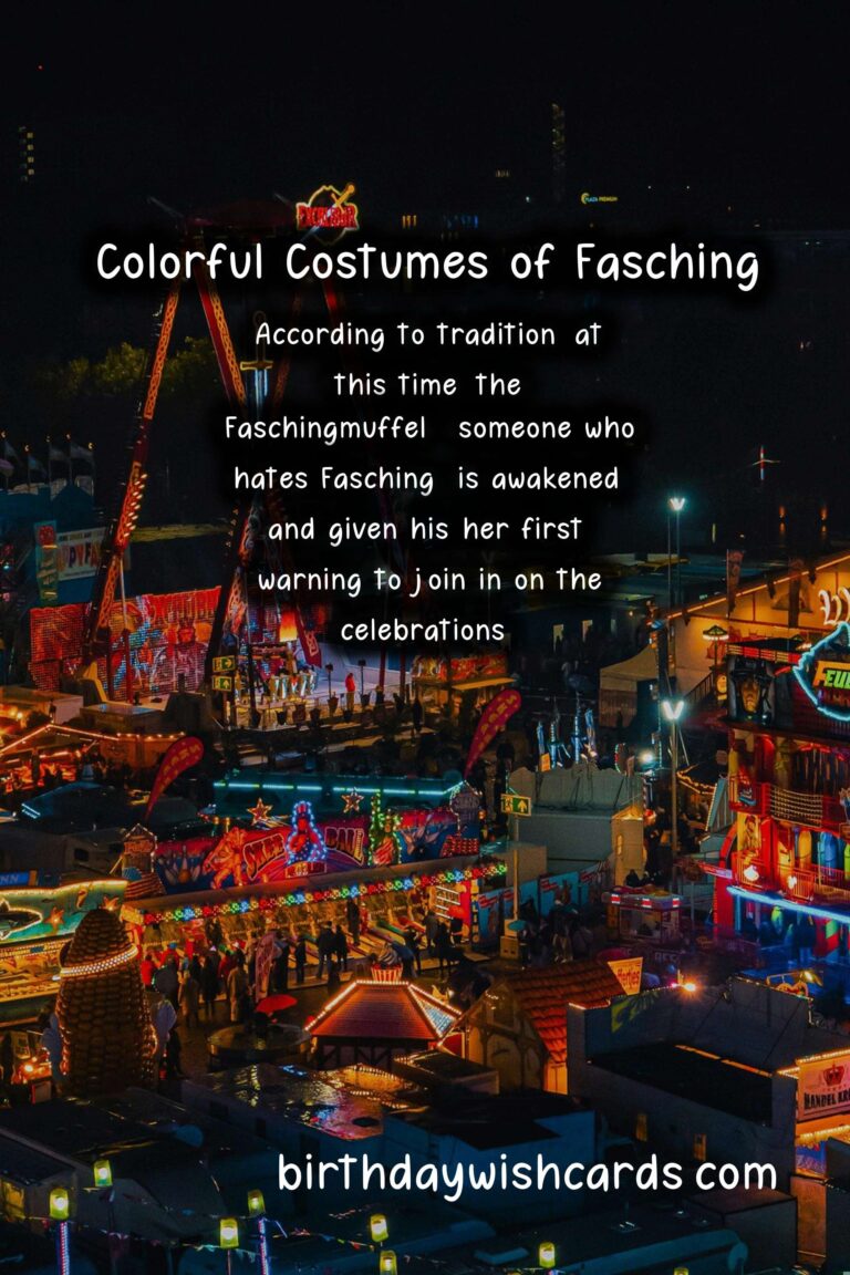 Fasching: The Colorful Celebration of German Carnival