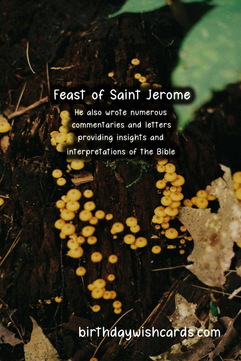 Feast of Saint Jerome – September 30