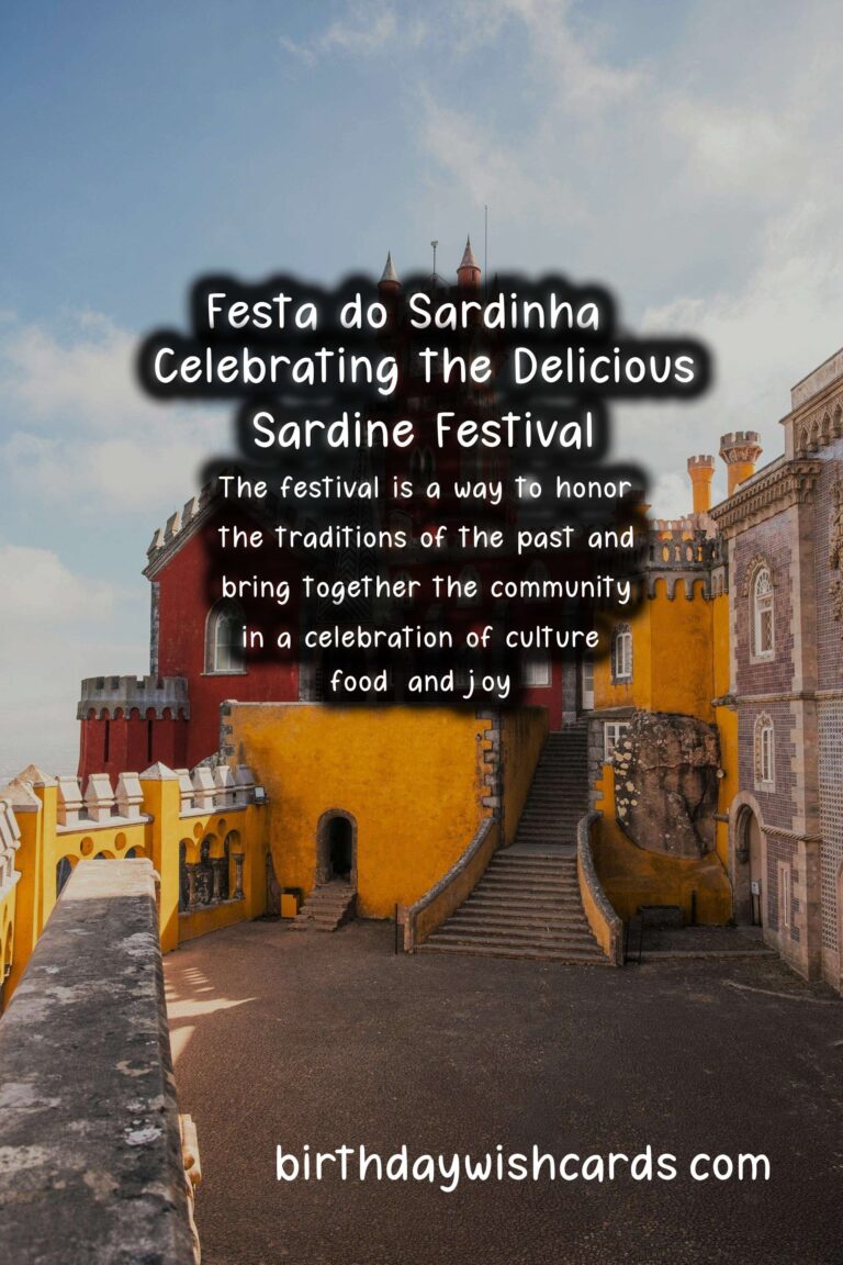 Festa do Sardinha – Celebrating the Sardine Festival in June