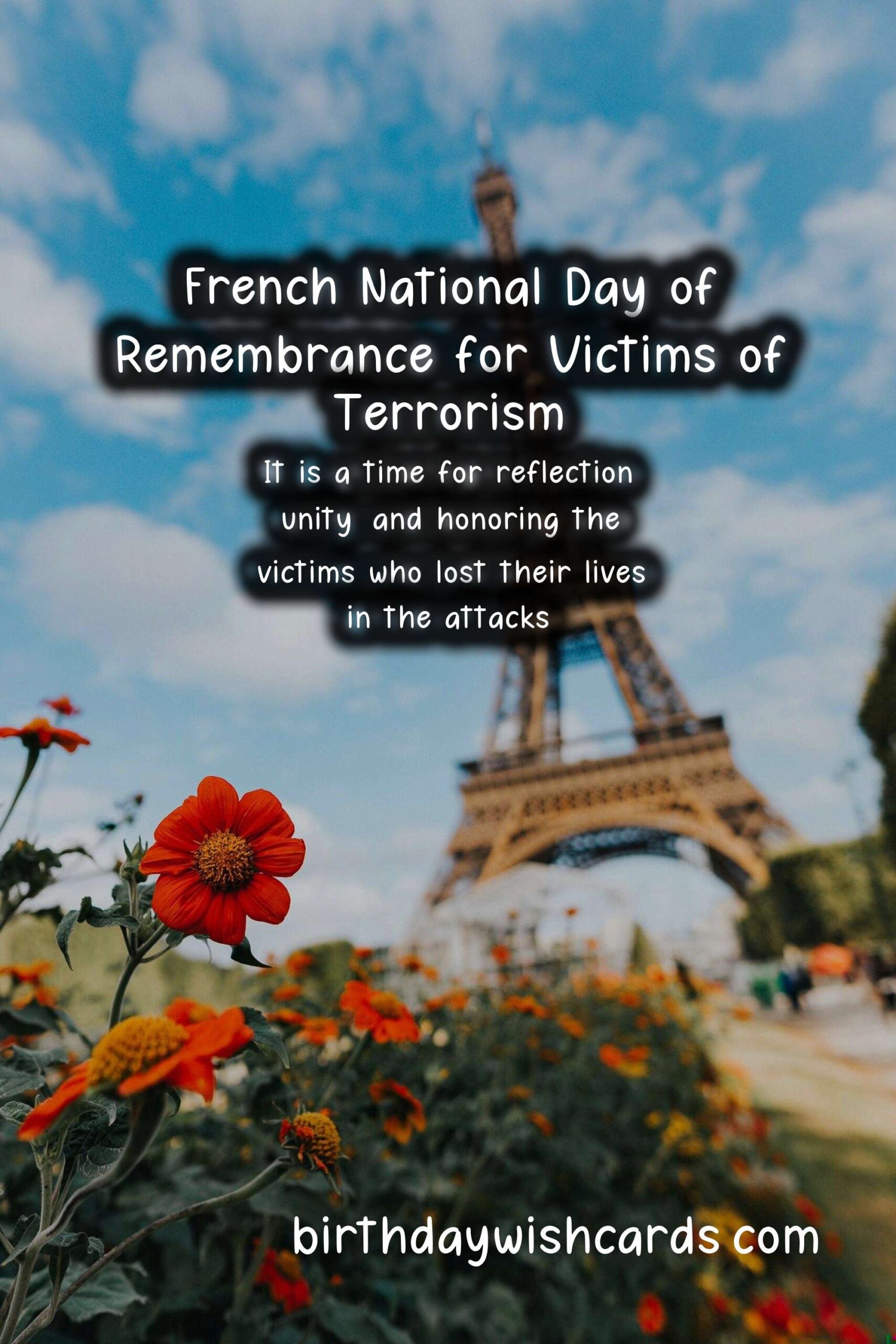 French National Day of Remembrance for Victims of Terrorism (March 11)