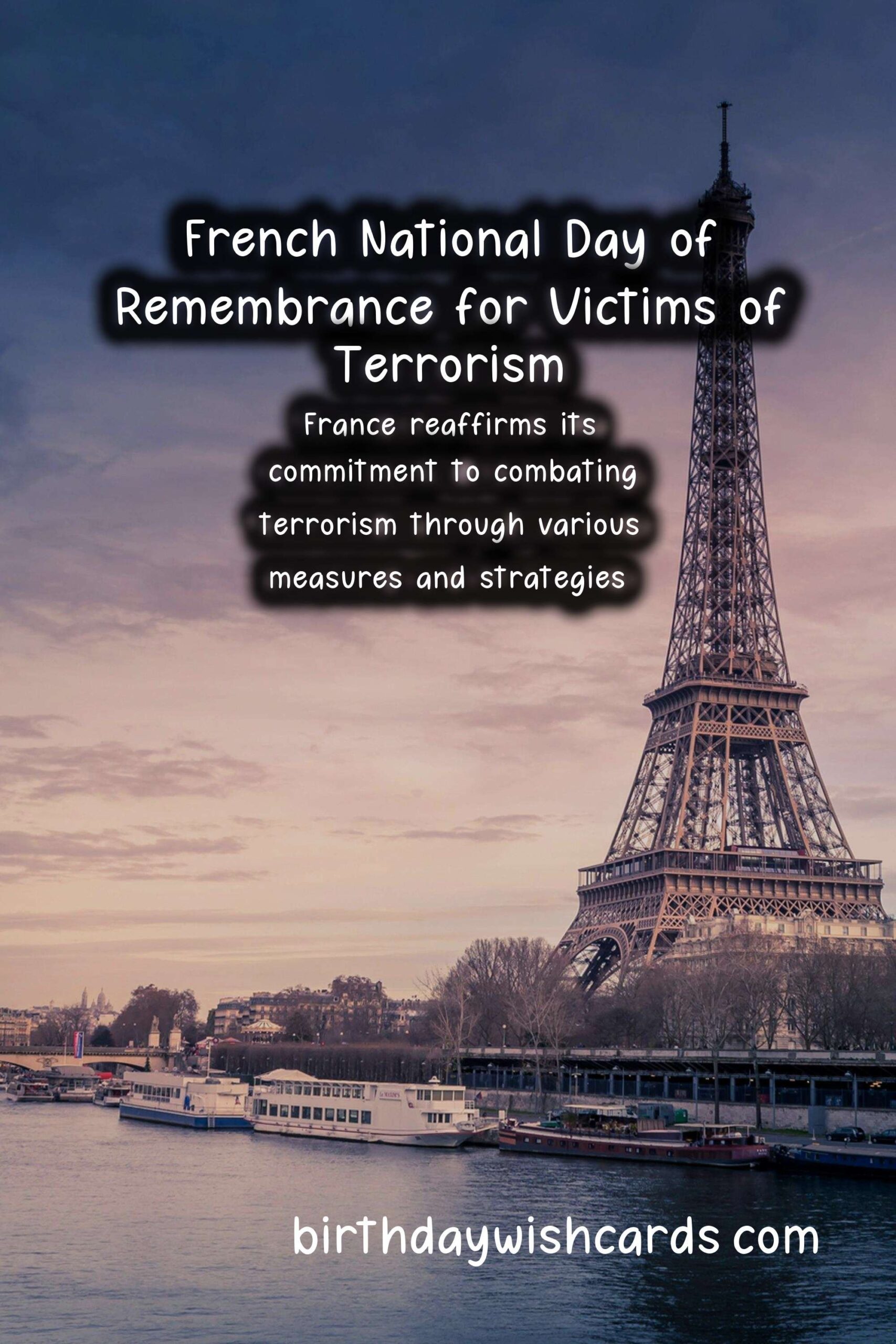 French National Day of Remembrance for Victims of Terrorism (March 11)