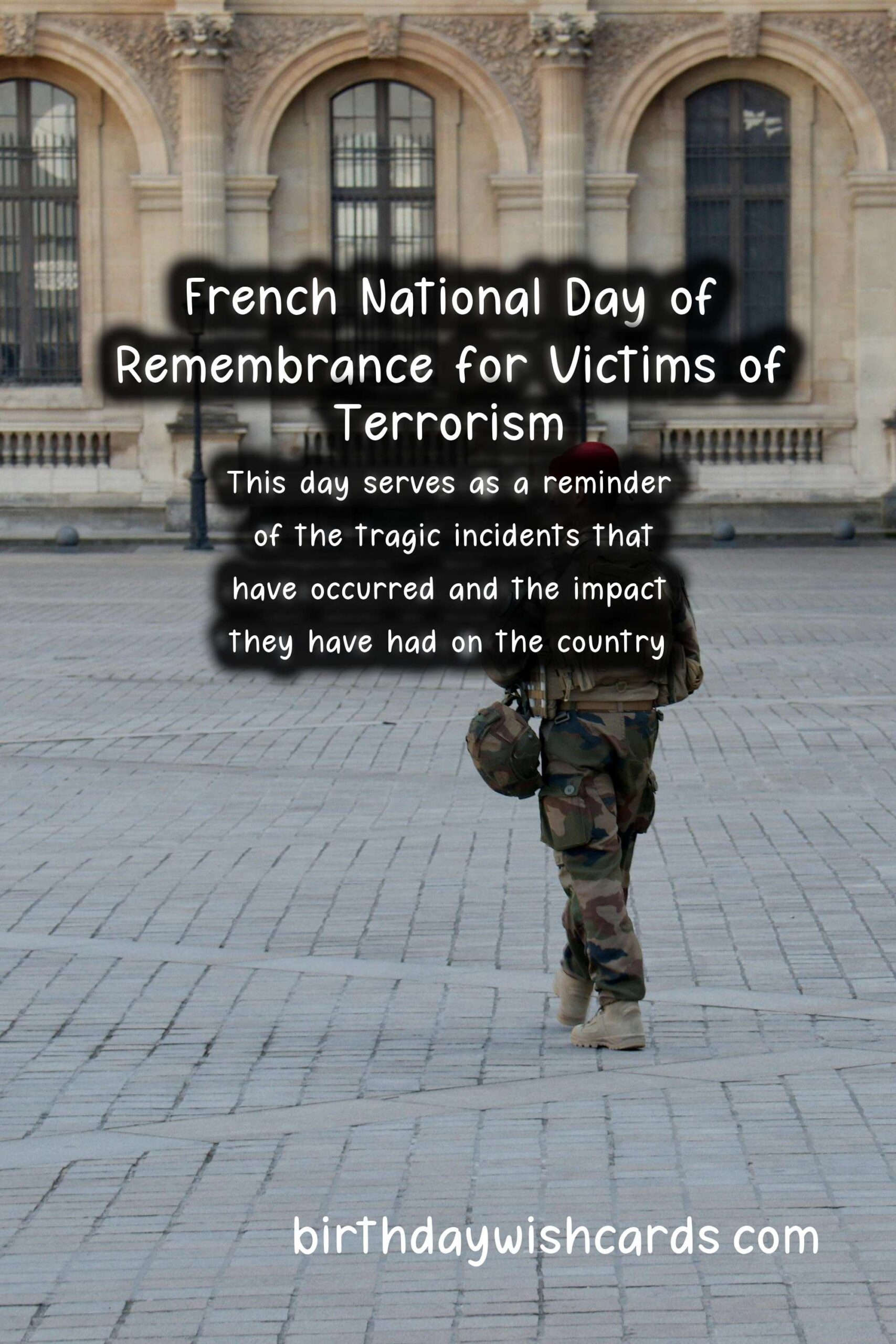 French National Day of Remembrance for Victims of Terrorism (March 11)