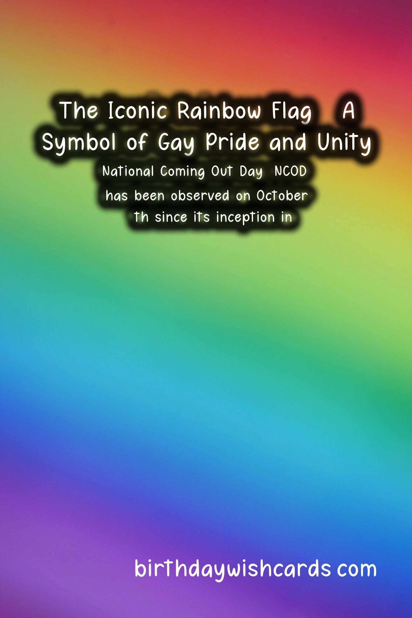 Gay Pride Month - A Time of Celebration and Reflection