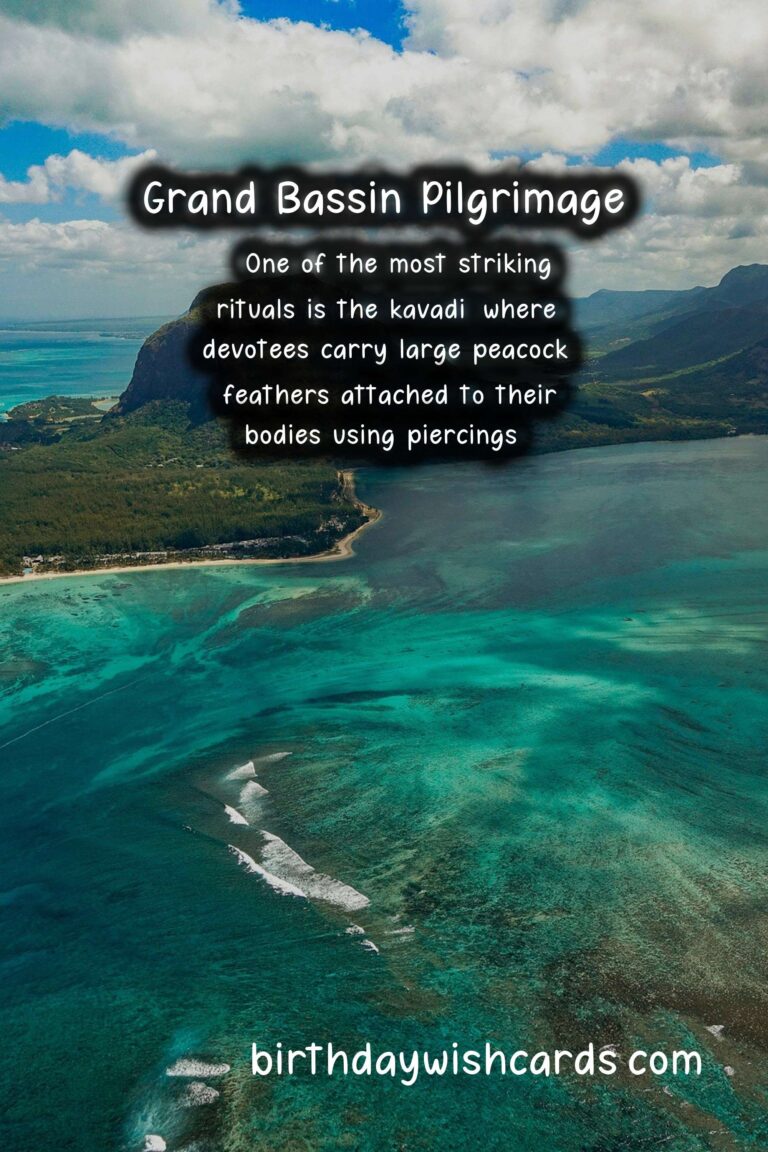 Grand Bassin Pilgrimage – February/March