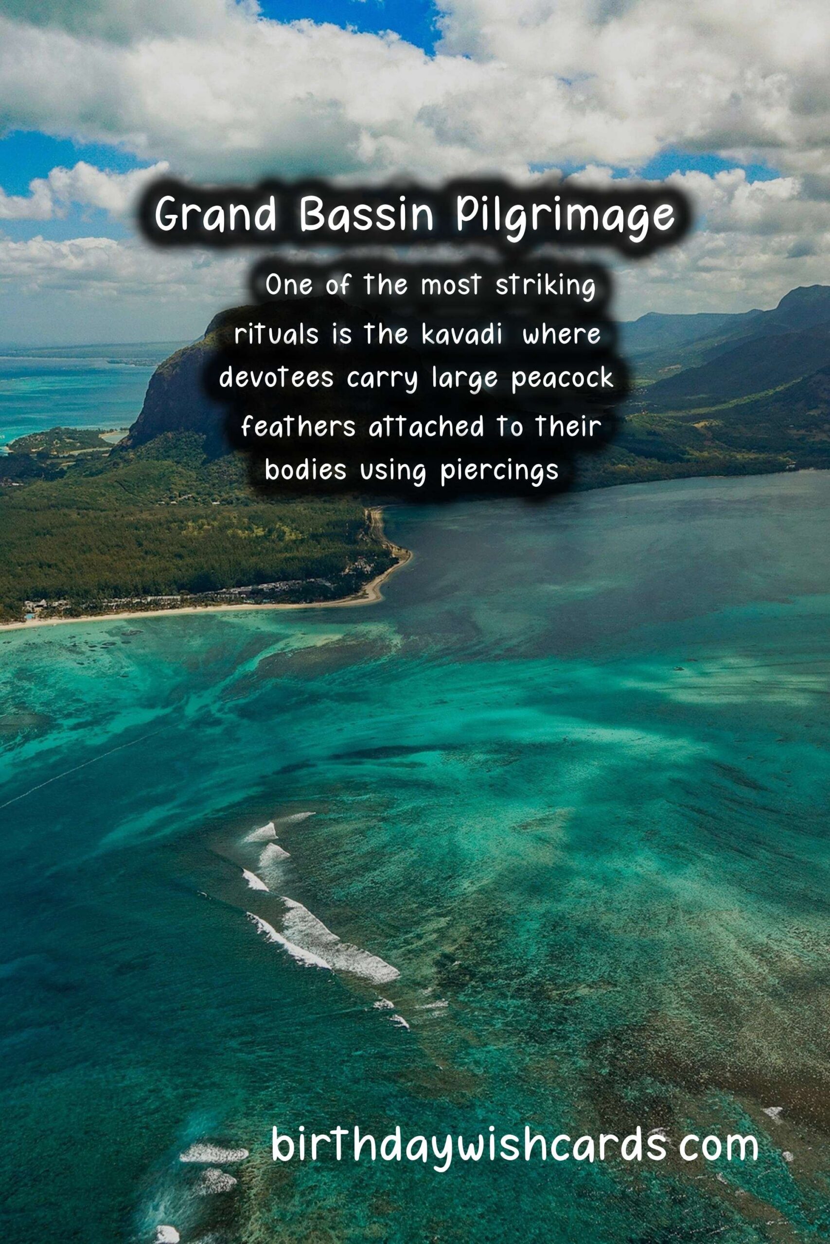Birthday Wish Cards | Grand Bassin Pilgrimage - February/March