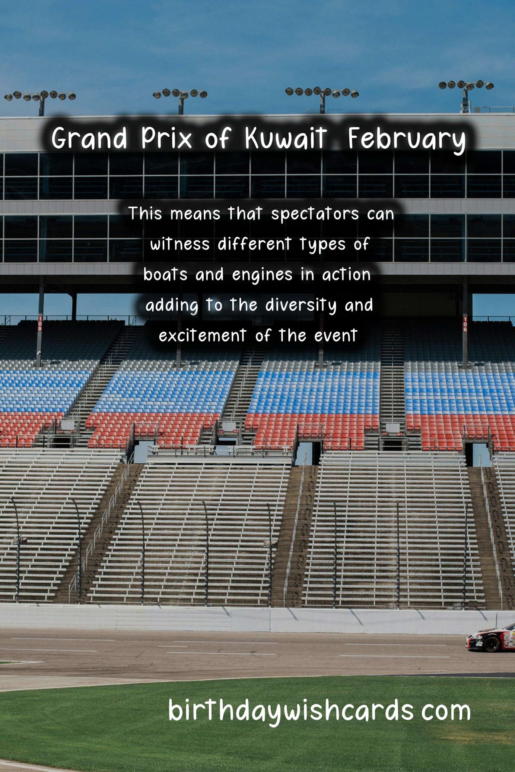 Birthday Wish Cards | Grand Prix of Kuwait: February 15 - An International Powerboat Race