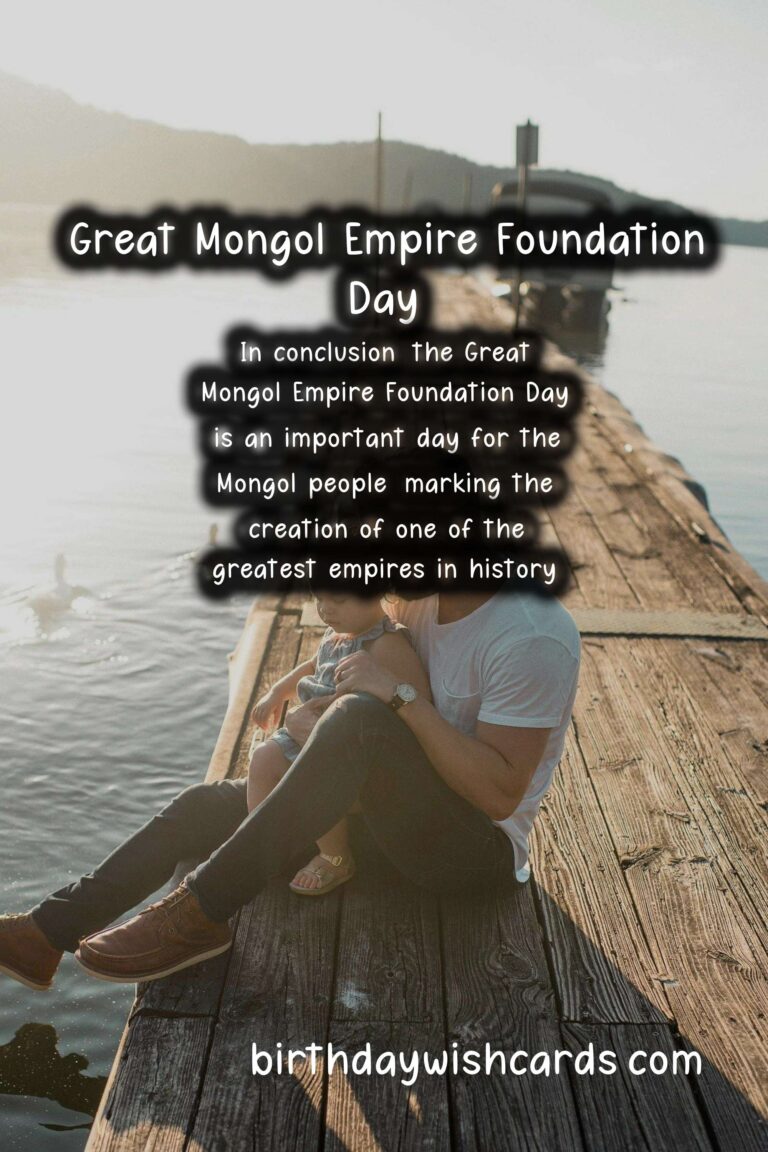 Great Mongol Empire Foundation Day – September 23