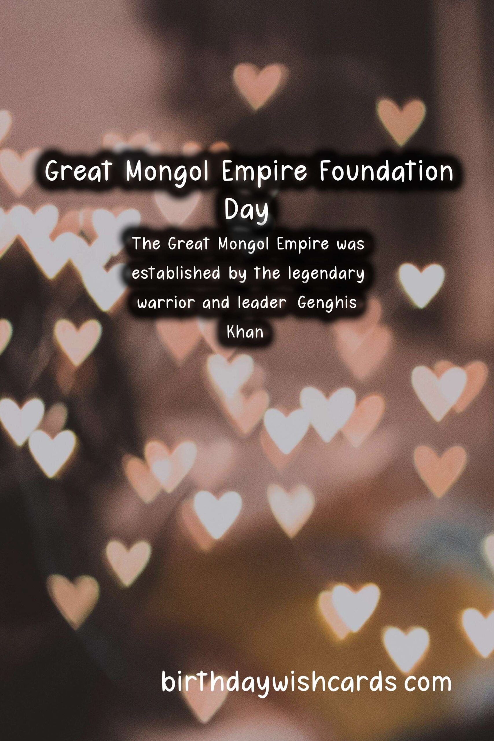 Great Mongol Empire Foundation Day - September 23