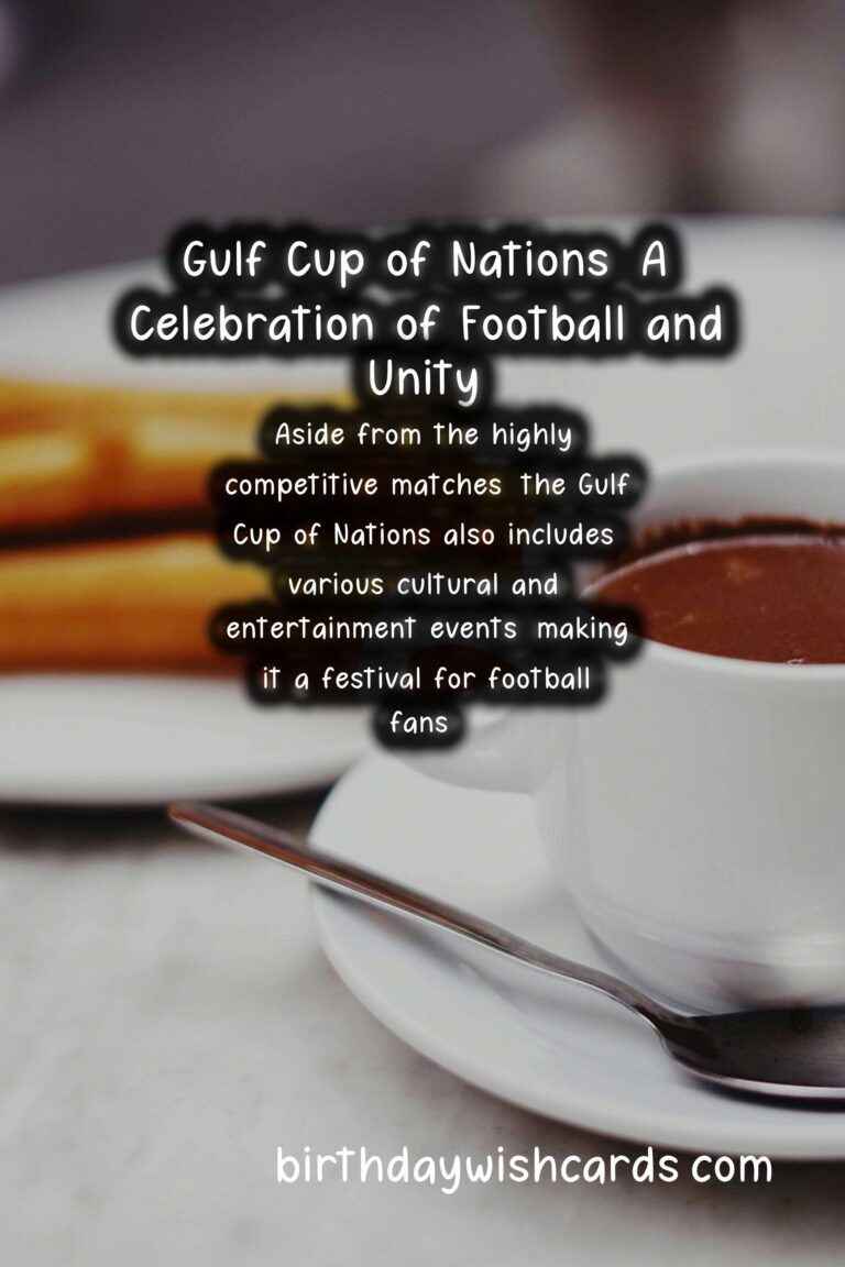 Gulf Cup of Nations: A Football Tournament Among Gulf Countries